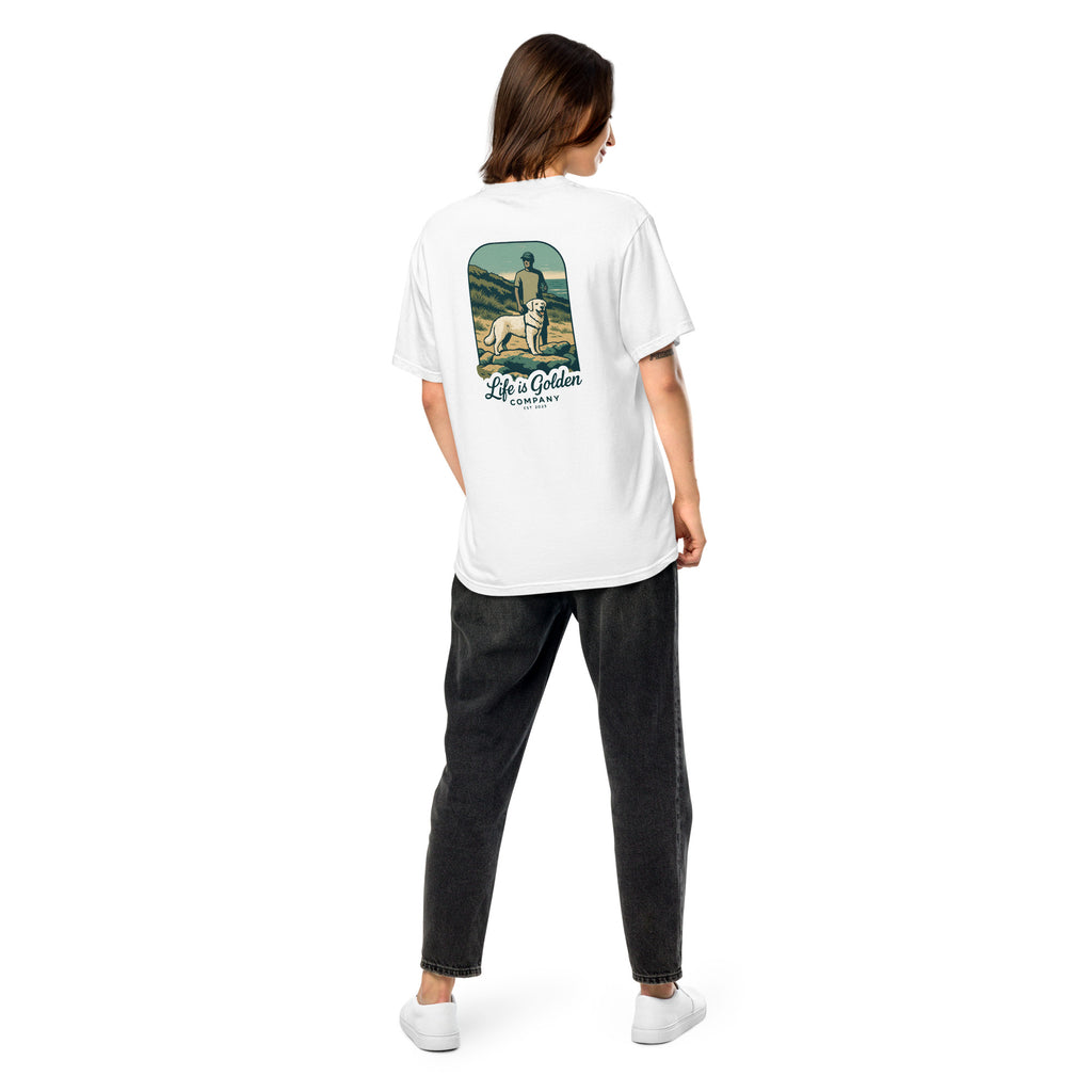 Blue Ridge Trail Unisex garment-dyed heavyweight t-shirt