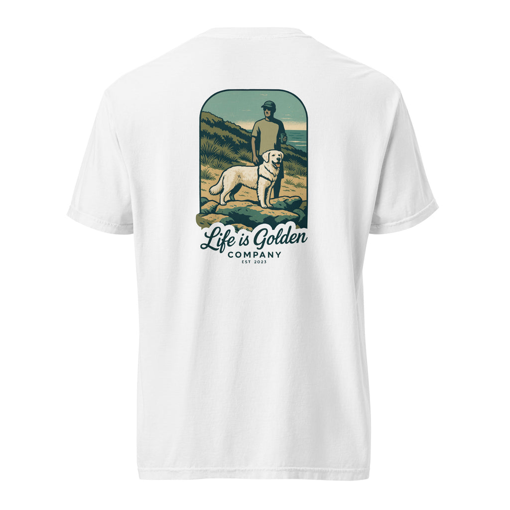 Blue Ridge Trail Unisex garment-dyed heavyweight t-shirt