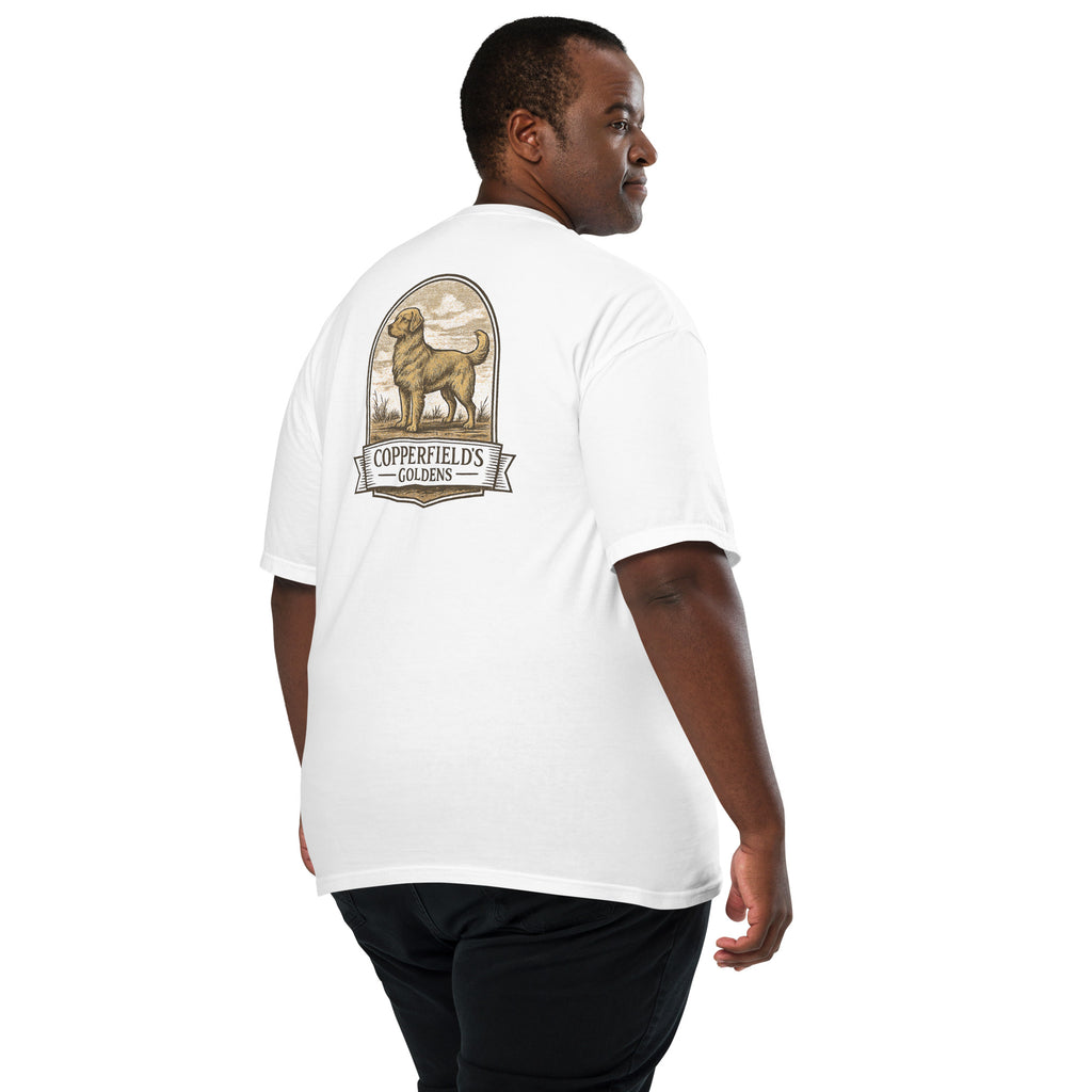Copperfield's Goldens Unisex garment-dyed heavyweight t-shirt