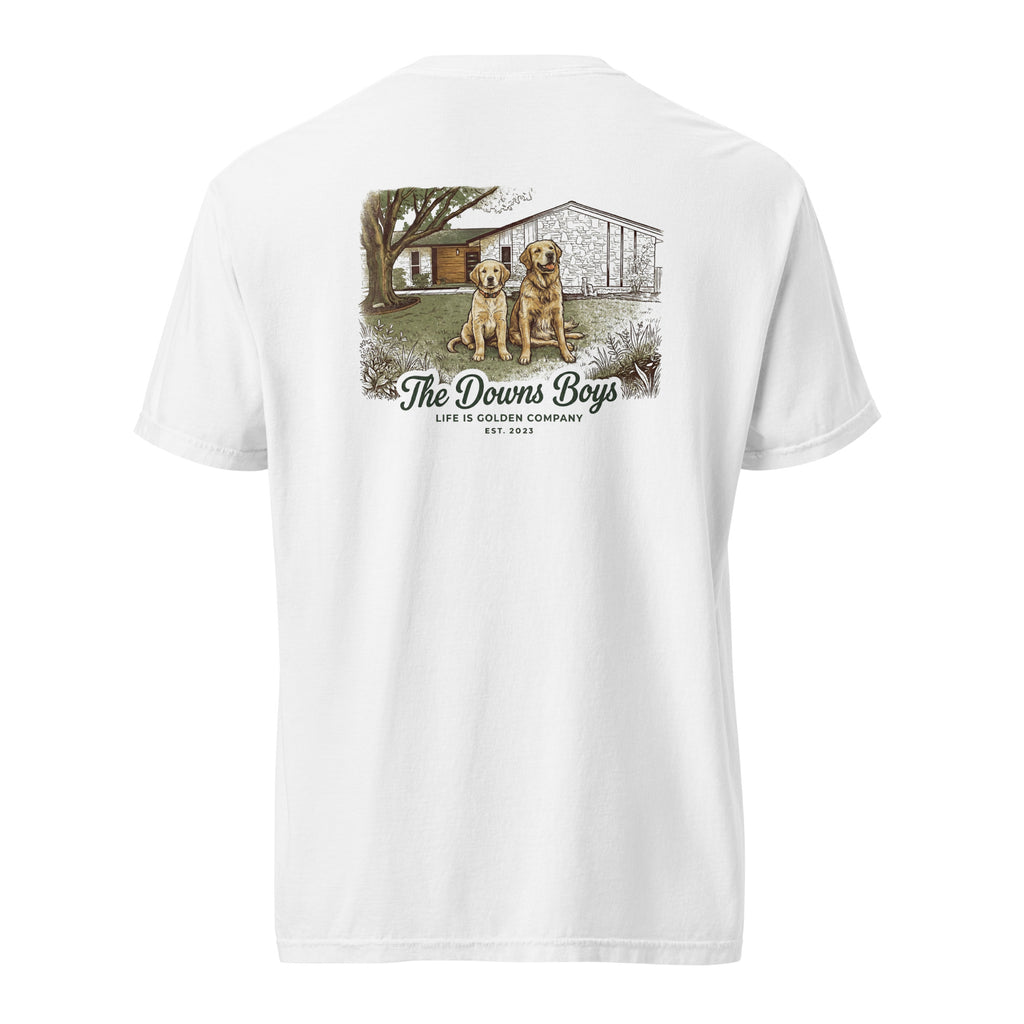 The Downs Boys Unisex garment-dyed heavyweight Tee