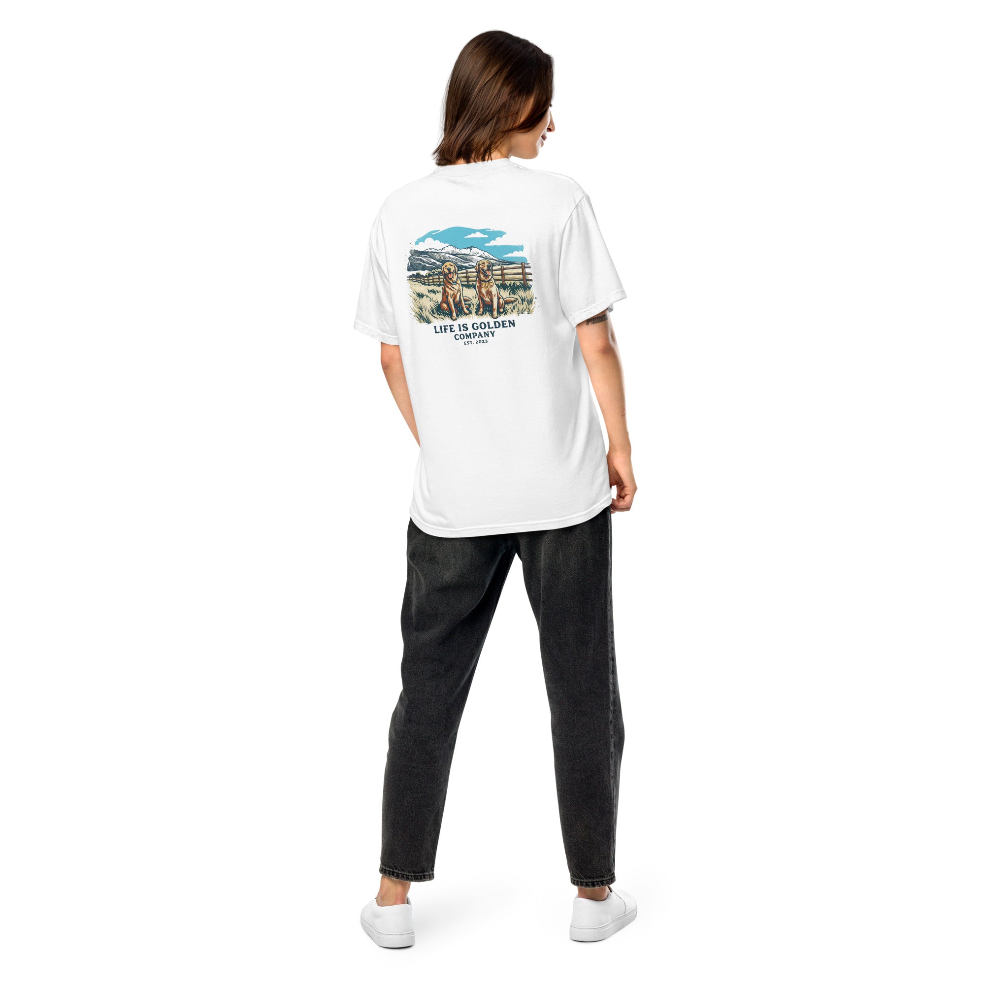 Babies at Sopris Unisex garment-dyed heavyweight tee