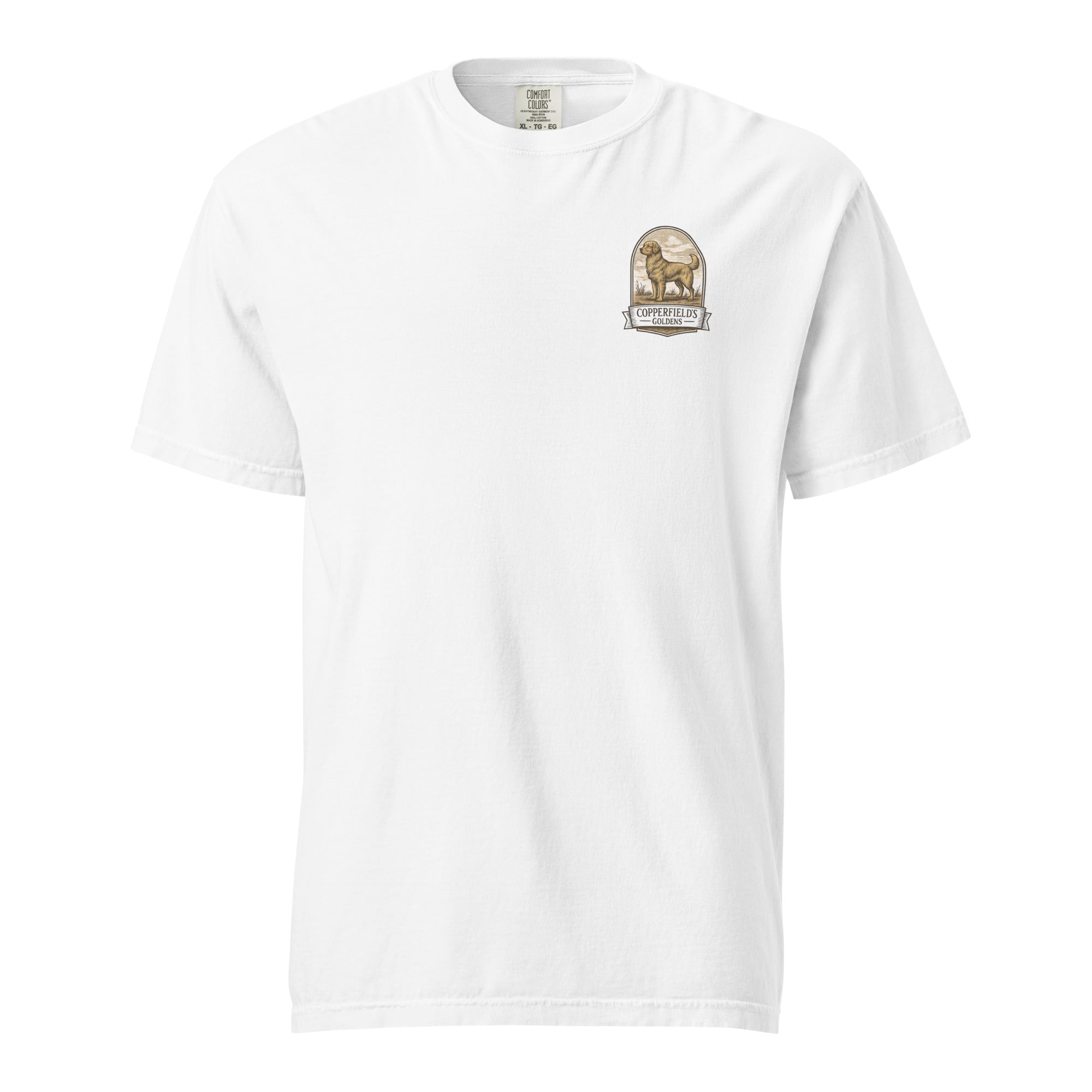 Copperfield's Goldens Unisex garment-dyed heavyweight t-shirt