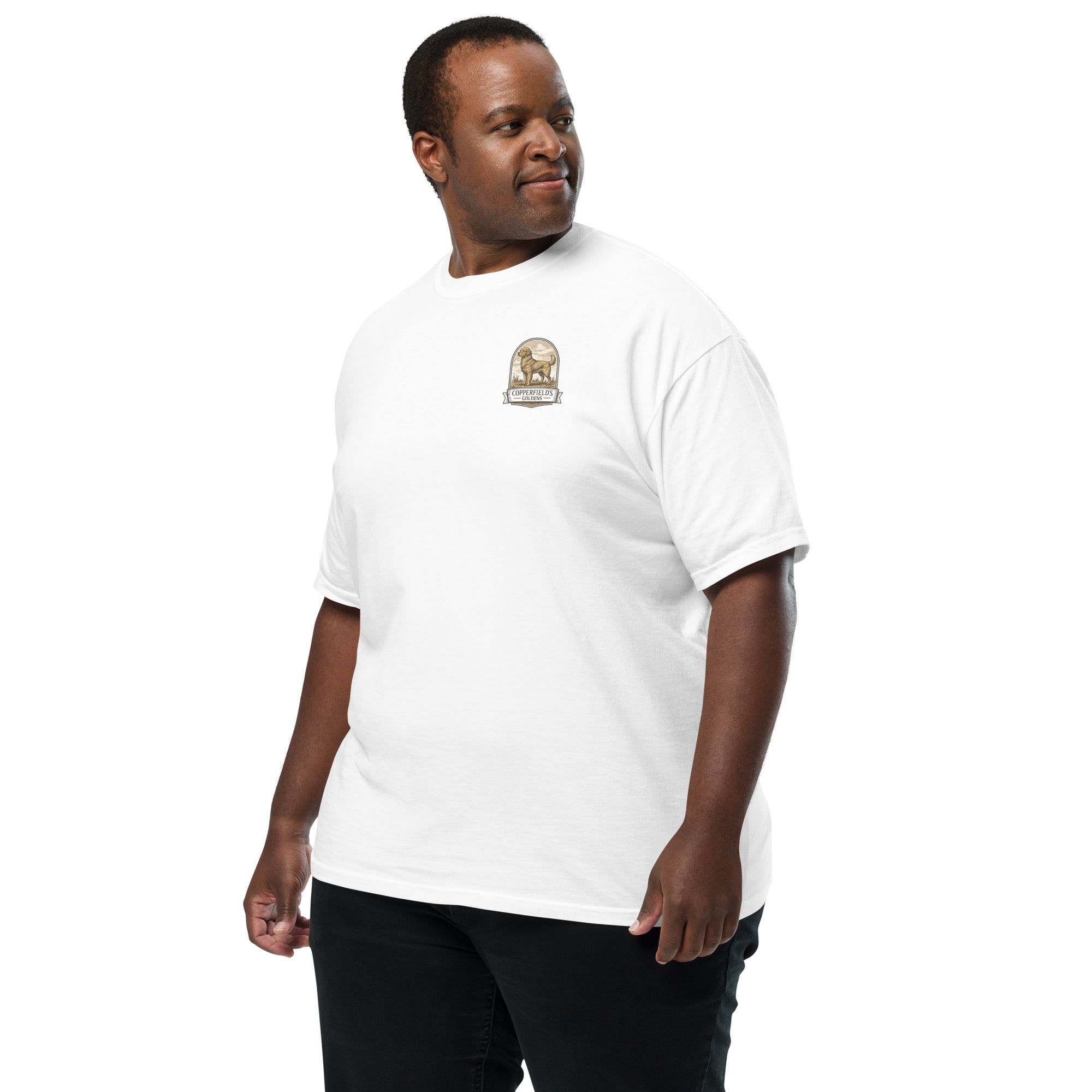 Copperfield's Goldens Unisex garment-dyed heavyweight t-shirt