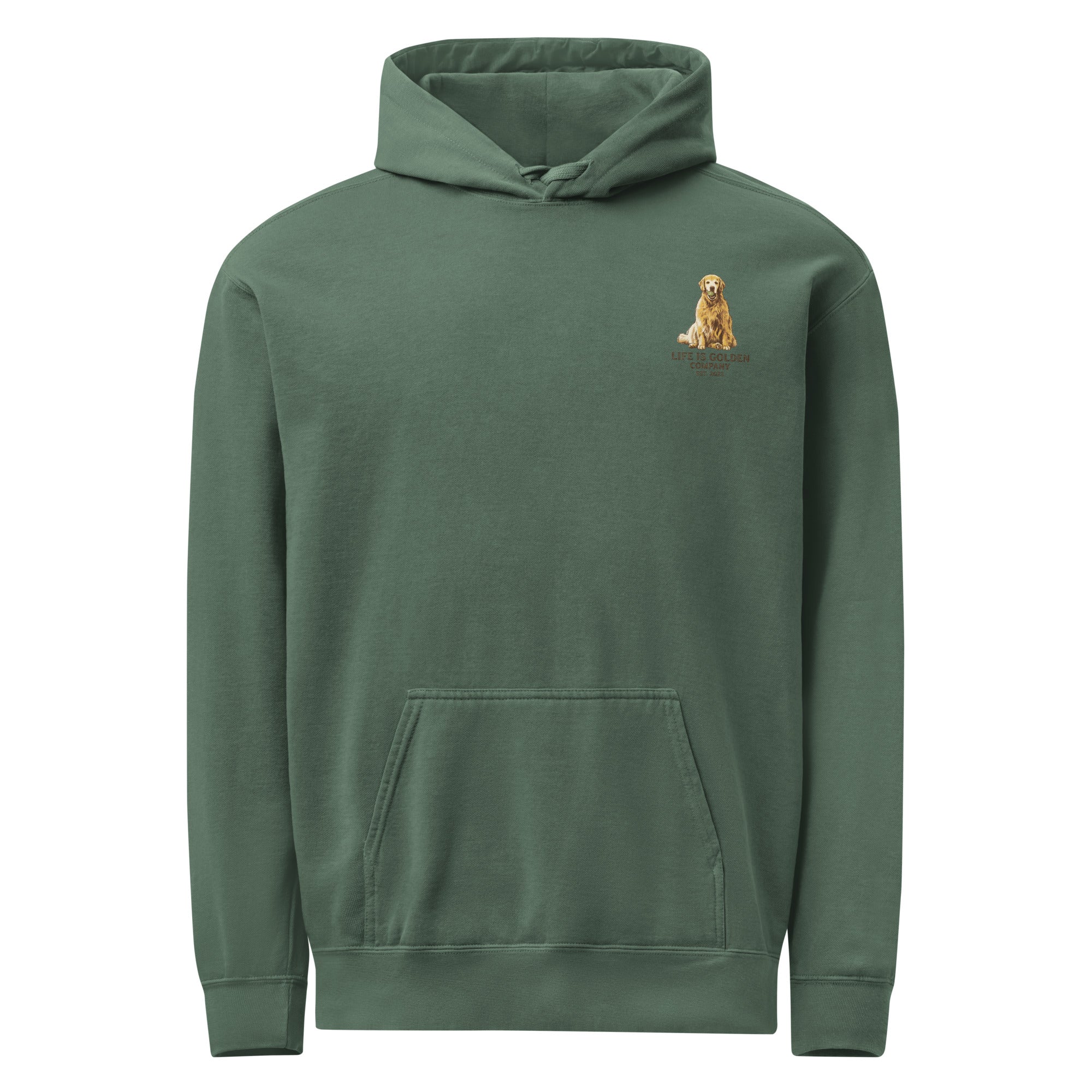 Brookins Goldens Pickup Unisex garment-dyed hoodie
