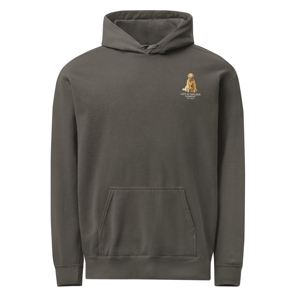 Brookins Wagon Unisex garment-dyed hoodie