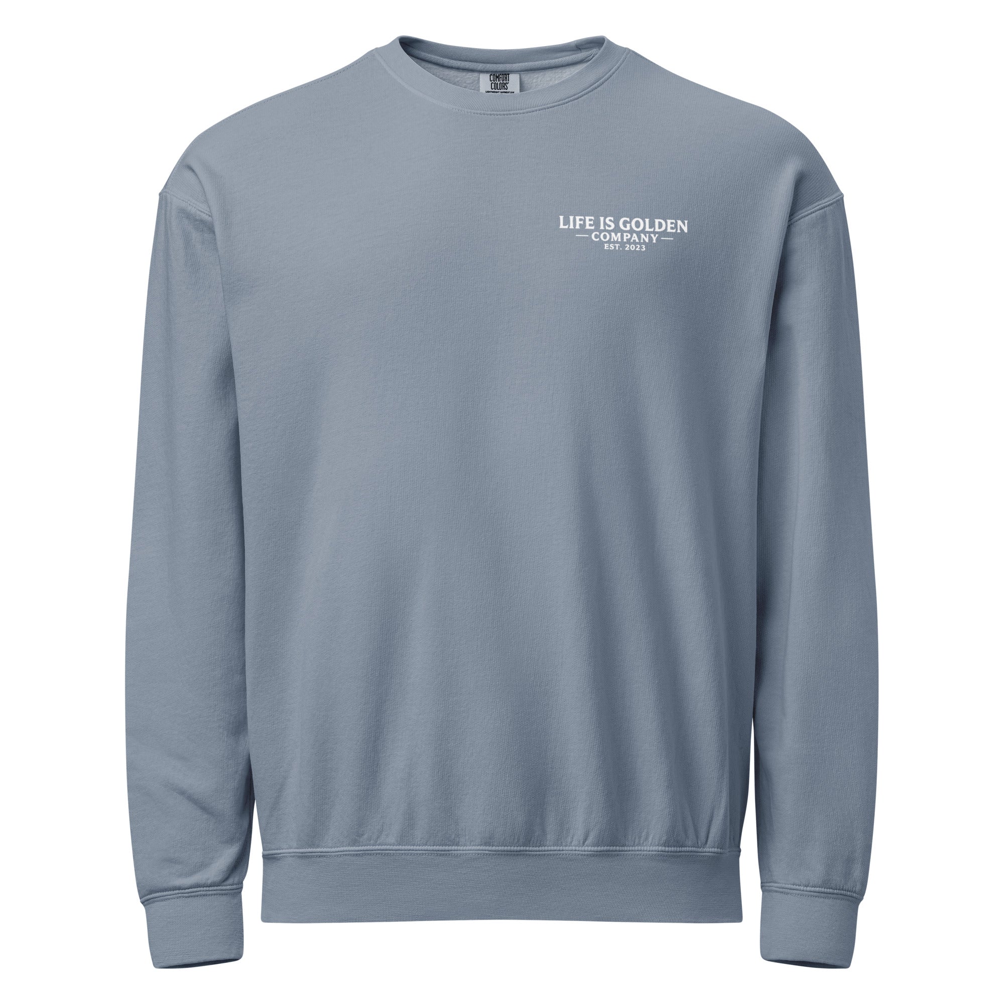 Sled Dog Unisex Midweight Fleece Crewneck Sweatshirt