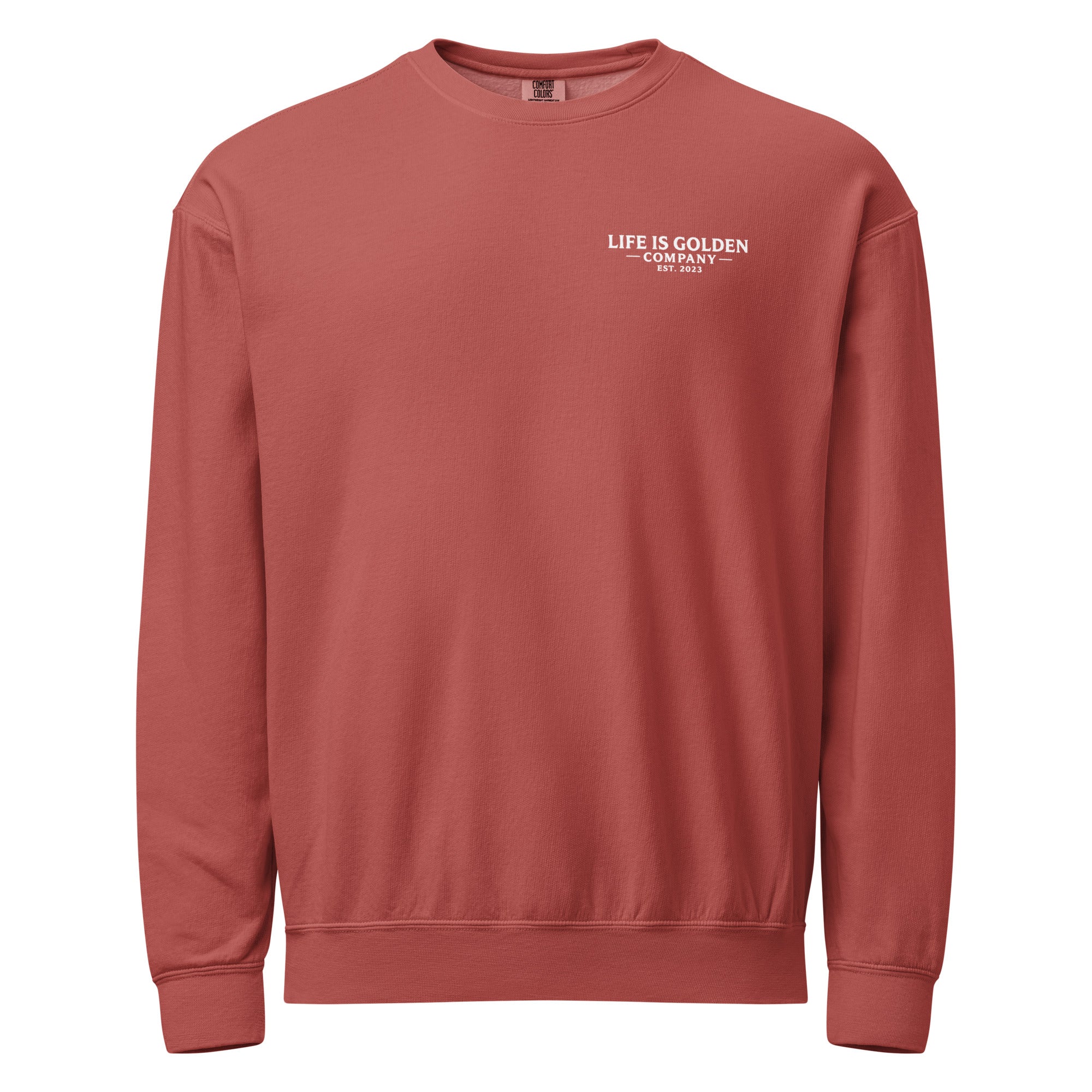 Sled Dog Unisex Midweight Fleece Crewneck Sweatshirt