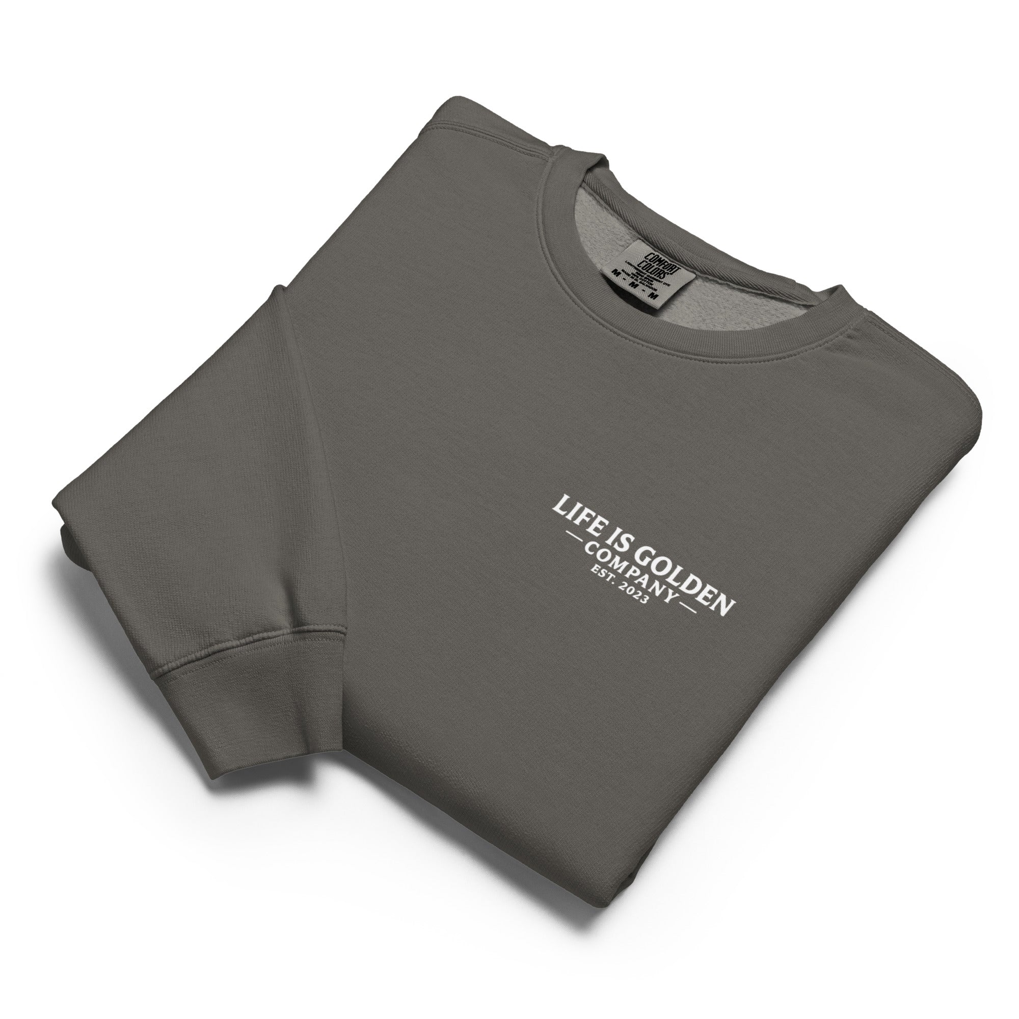 Sled Dog Unisex Midweight Fleece Crewneck Sweatshirt