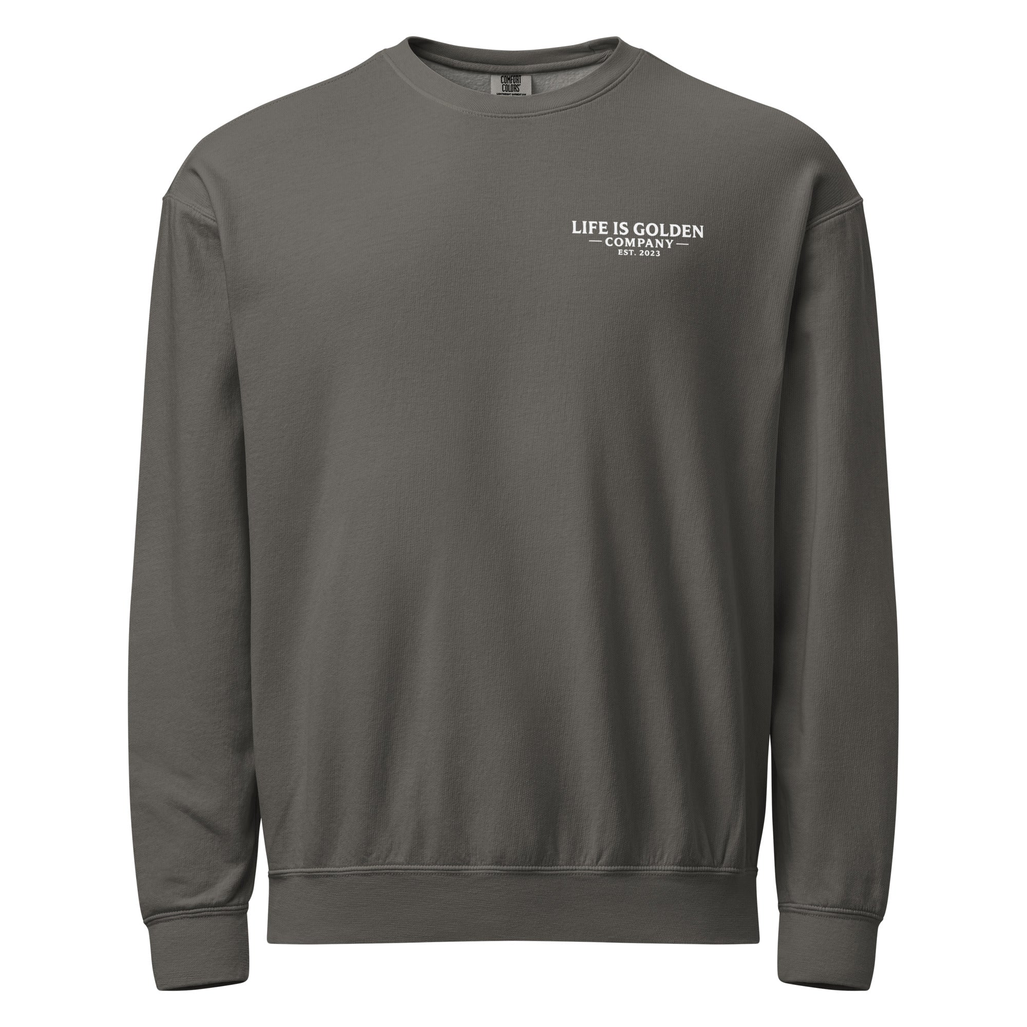 Sled Dog Unisex Midweight Fleece Crewneck Sweatshirt