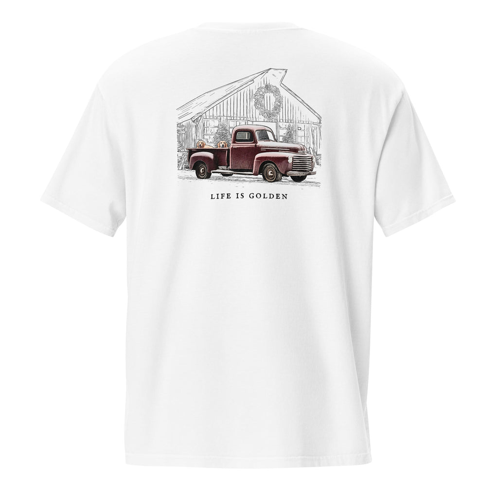 Vintage Truck pocket tee