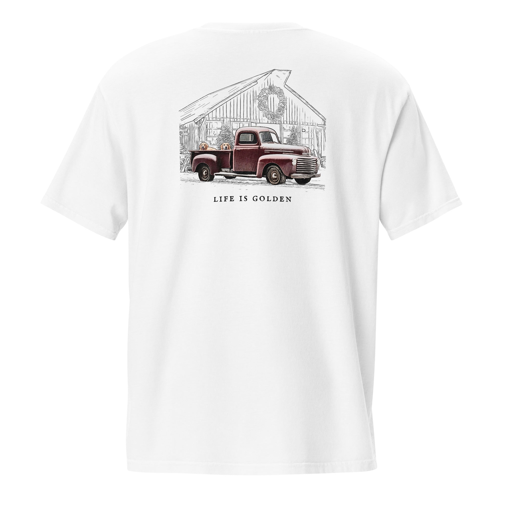Vintage Truck pocket tee