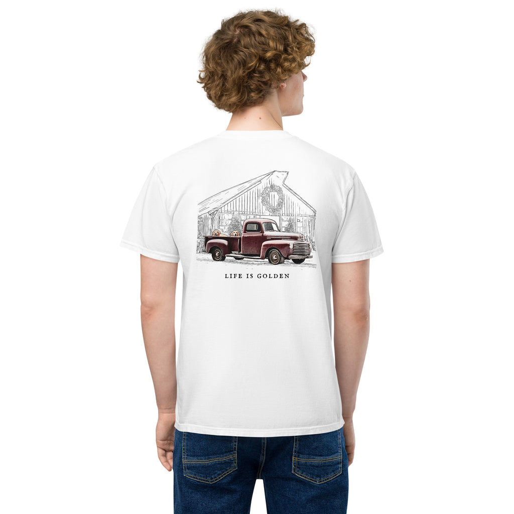 Vintage Truck pocket tee