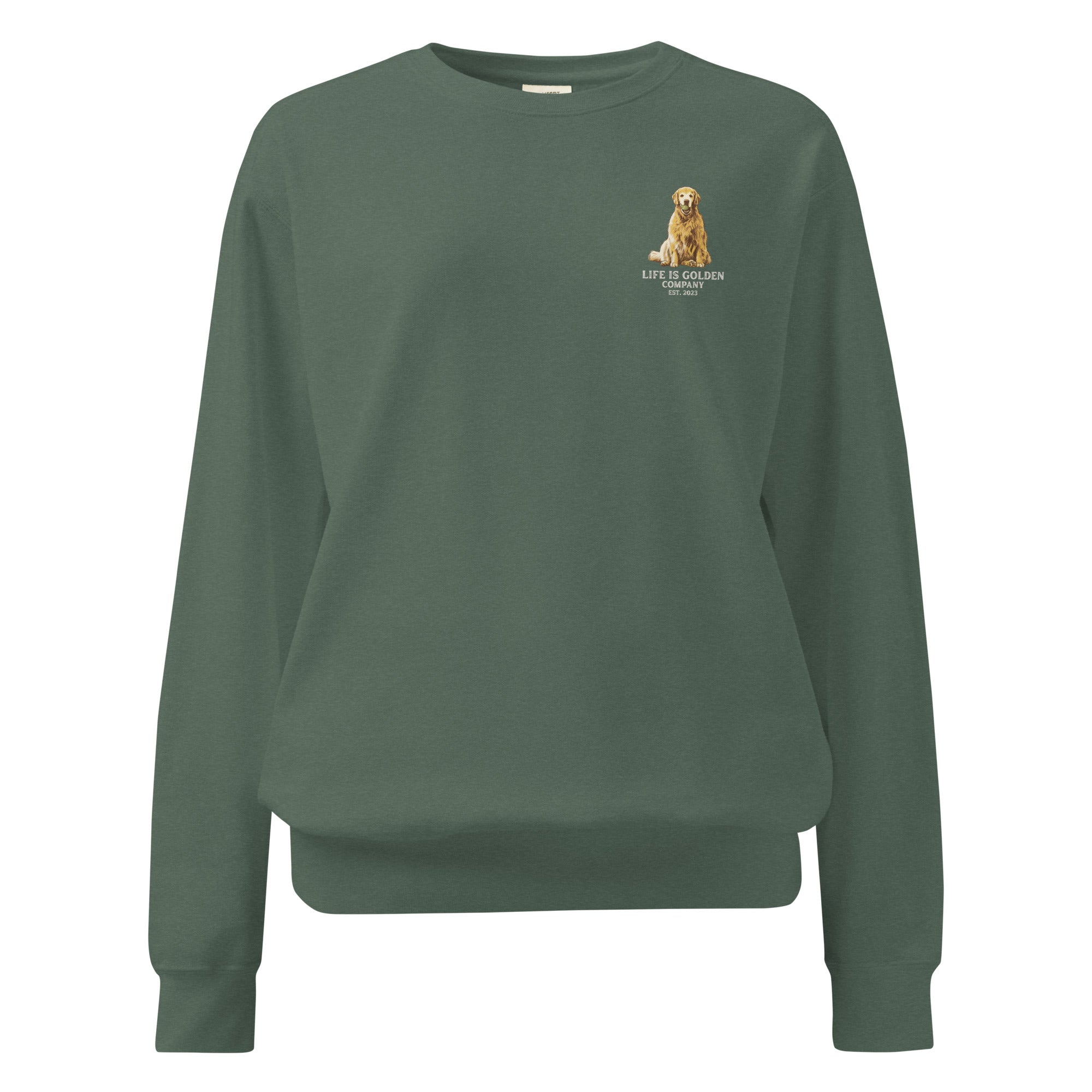 Brookins Golden Pickup Unisex garment-dyed Crew Neck