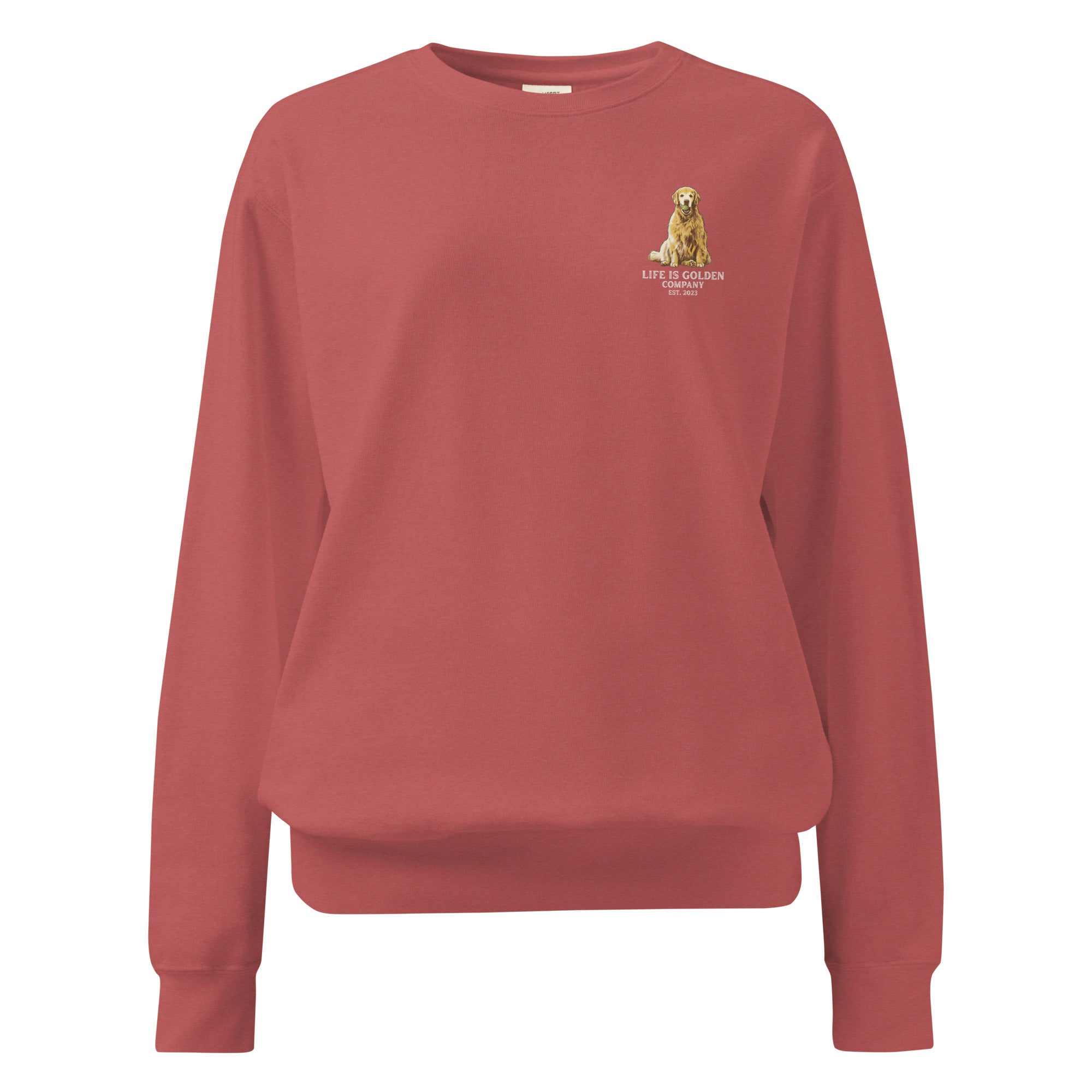 Brookins Golden Pickup Unisex garment-dyed Crew Neck