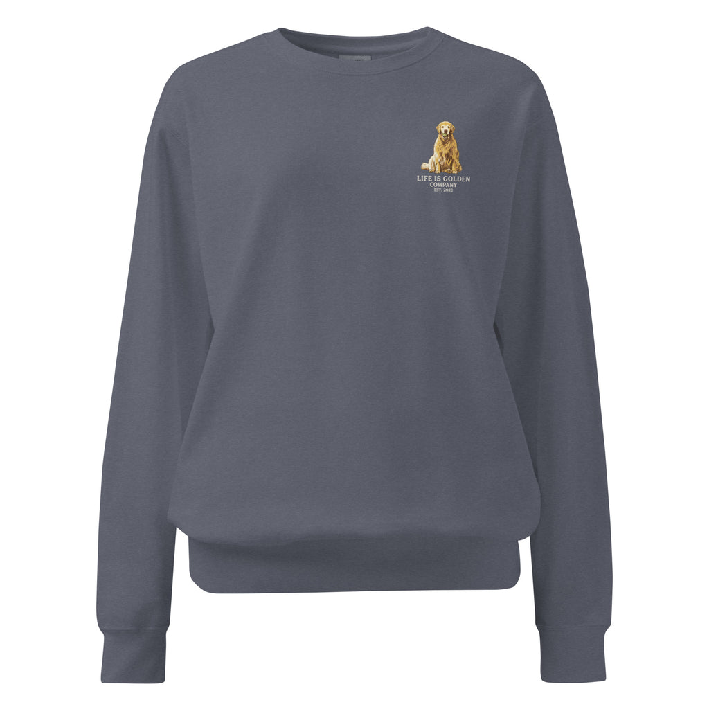 Brookins Golden Pickup Unisex garment-dyed Crew Neck