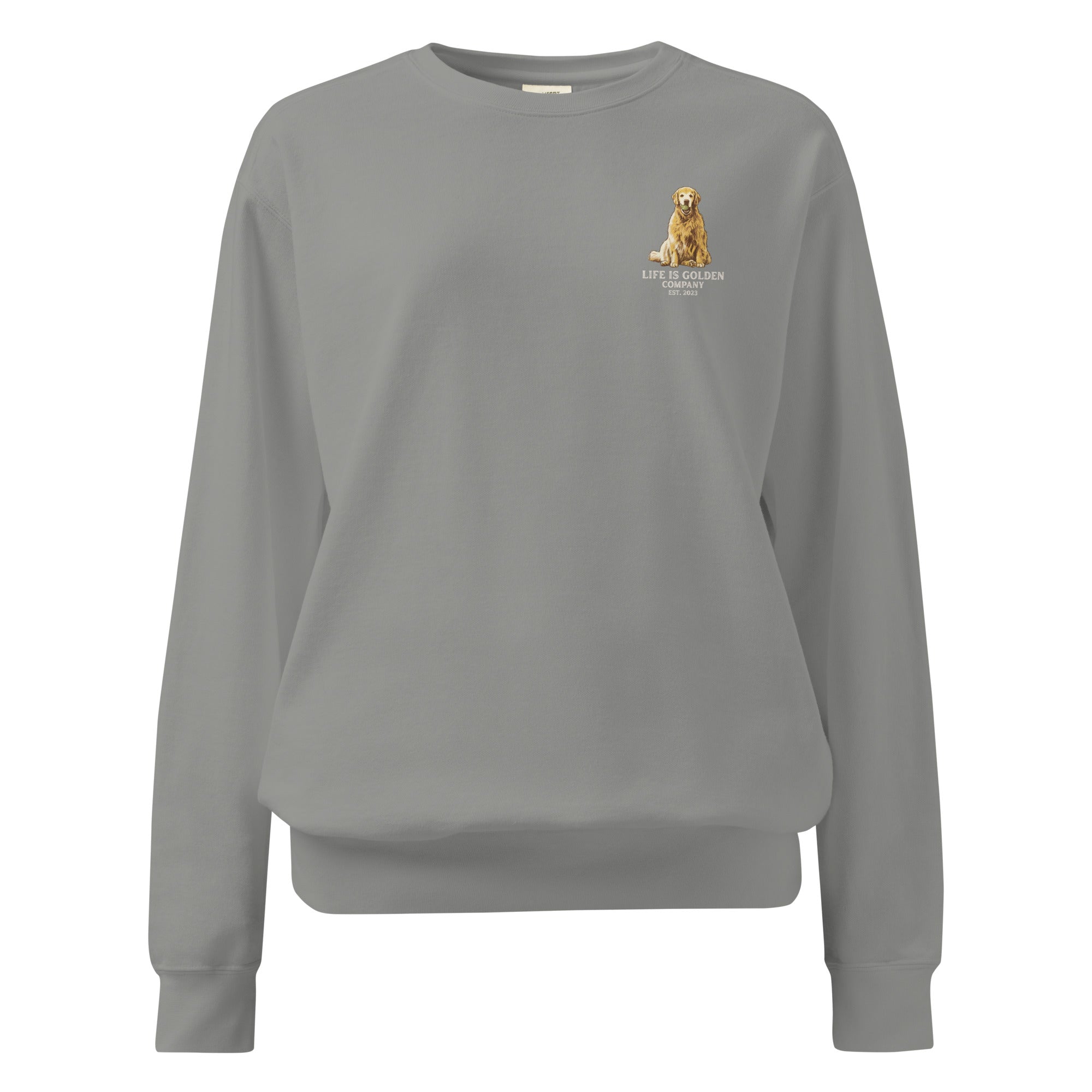 Brookins Golden Pickup Unisex garment-dyed Crew Neck