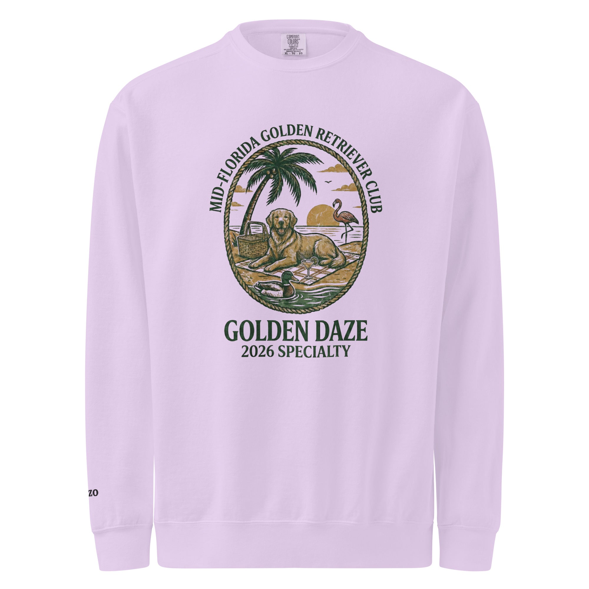 Personalized Beach Daze Crewneck