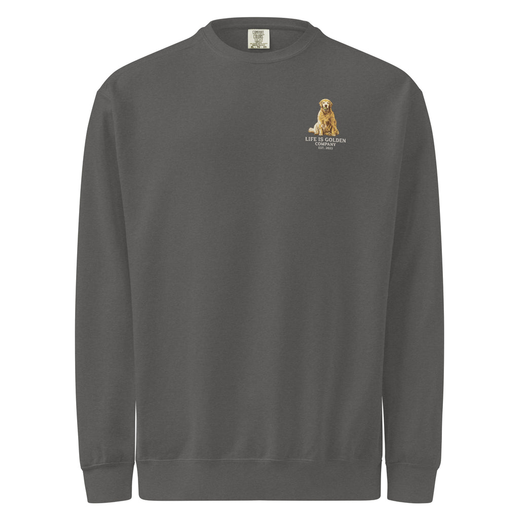 Brookins Wagon Unisex garment-dyed Crew Neck