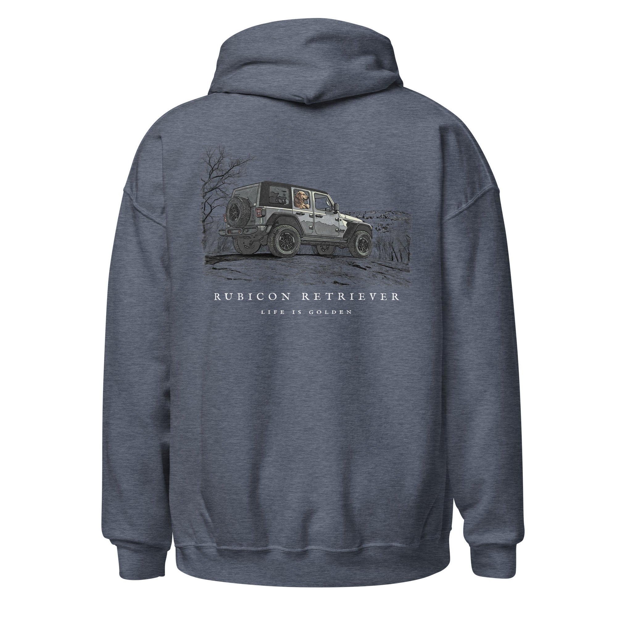 Rubicon Retriever Heavy Weight Hoodie (Dark)