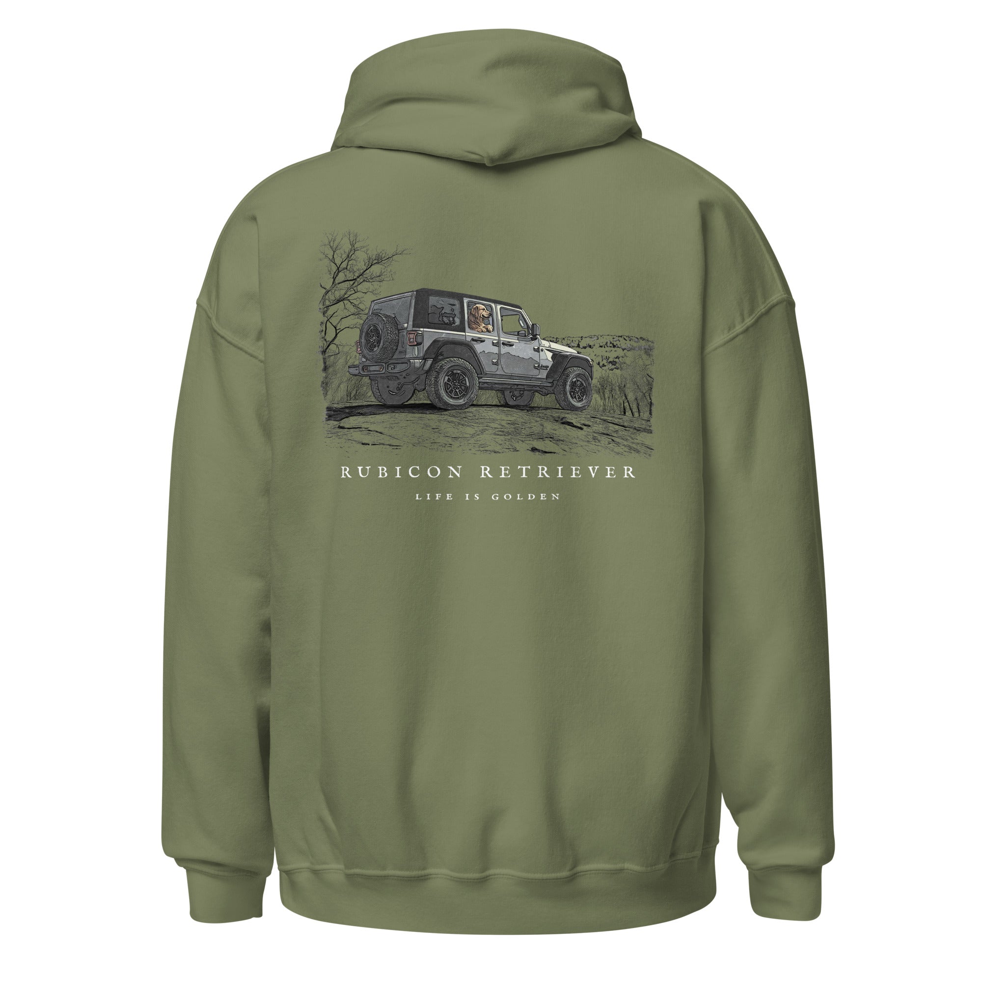 Rubicon Retriever Heavy Weight Hoodie (Dark)
