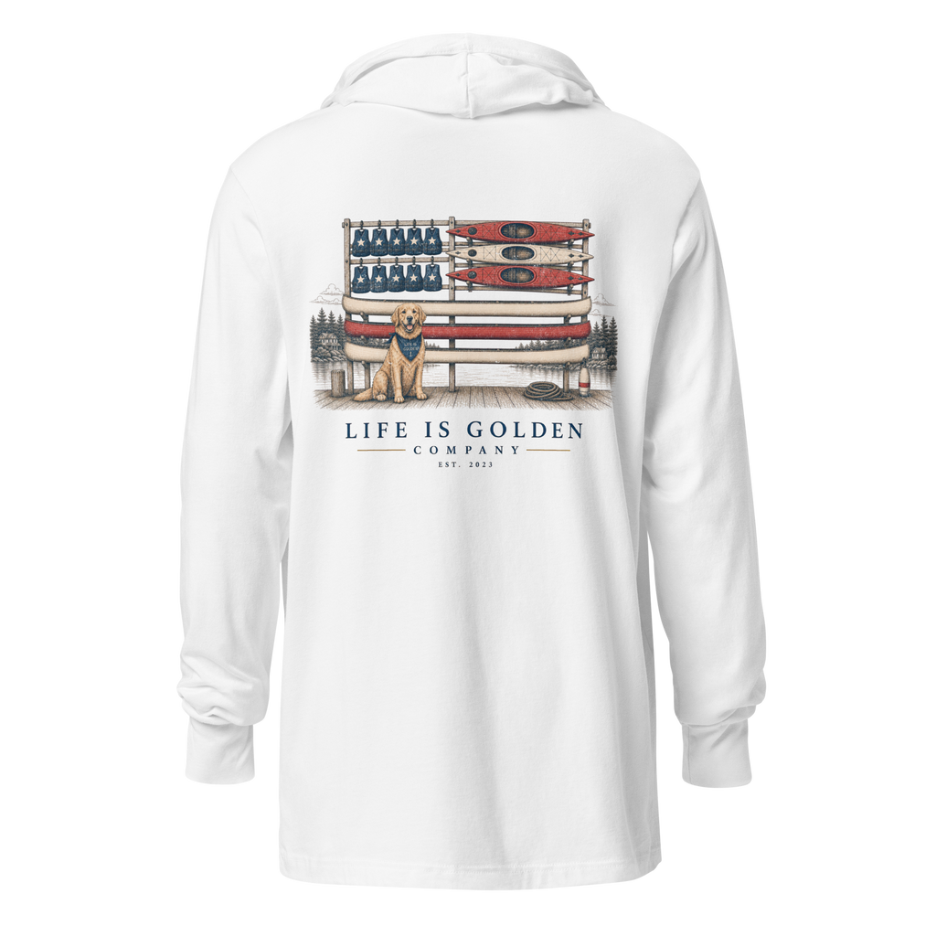 The Boathouse Flag Hooded Long-Sleeve