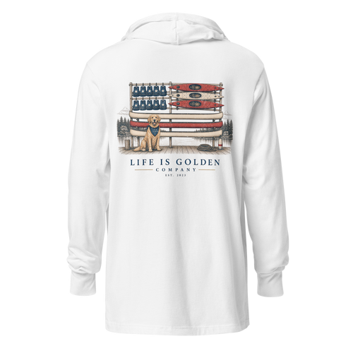 The Boathouse Flag Hooded Long-Sleeve