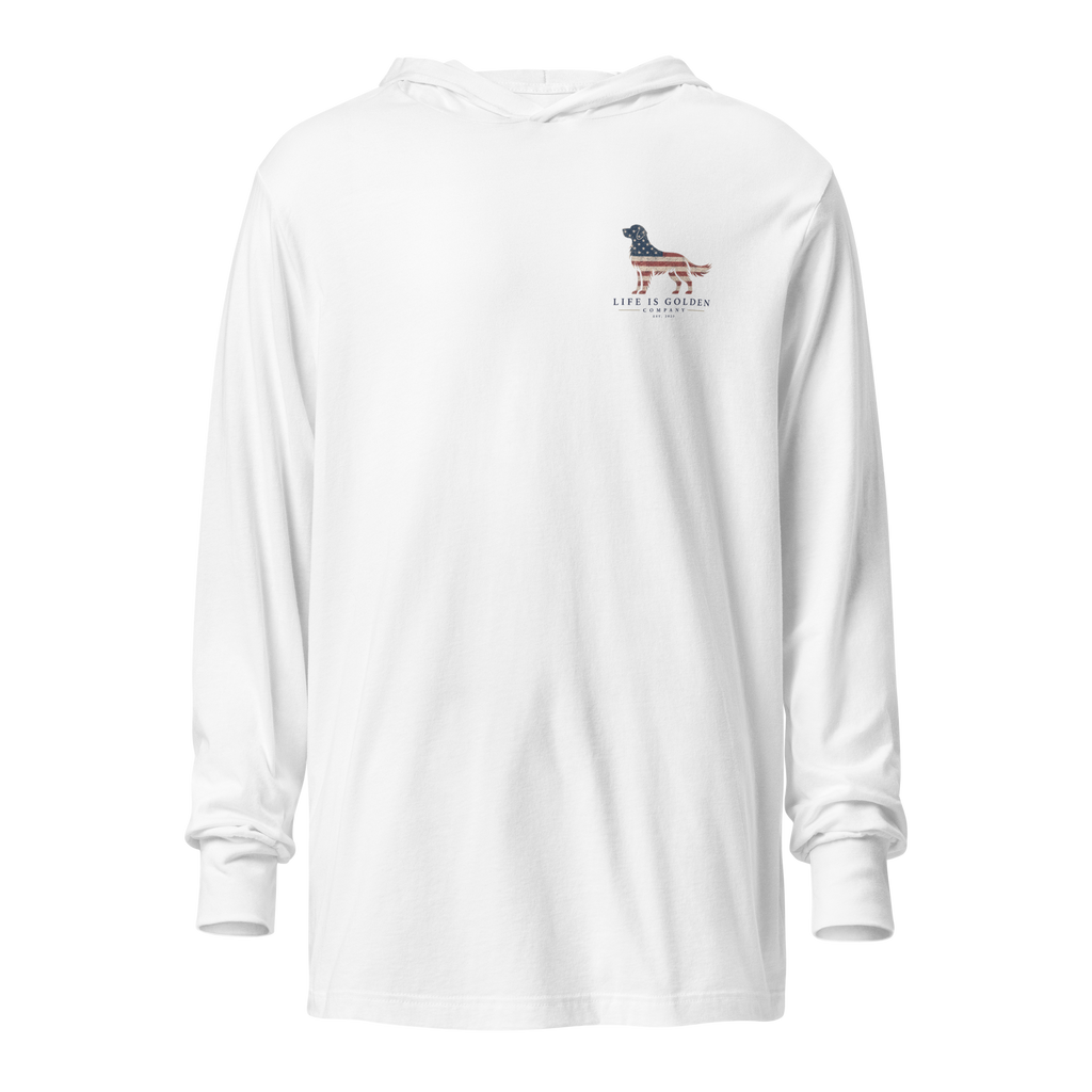 The Boathouse Flag Hooded Long-Sleeve