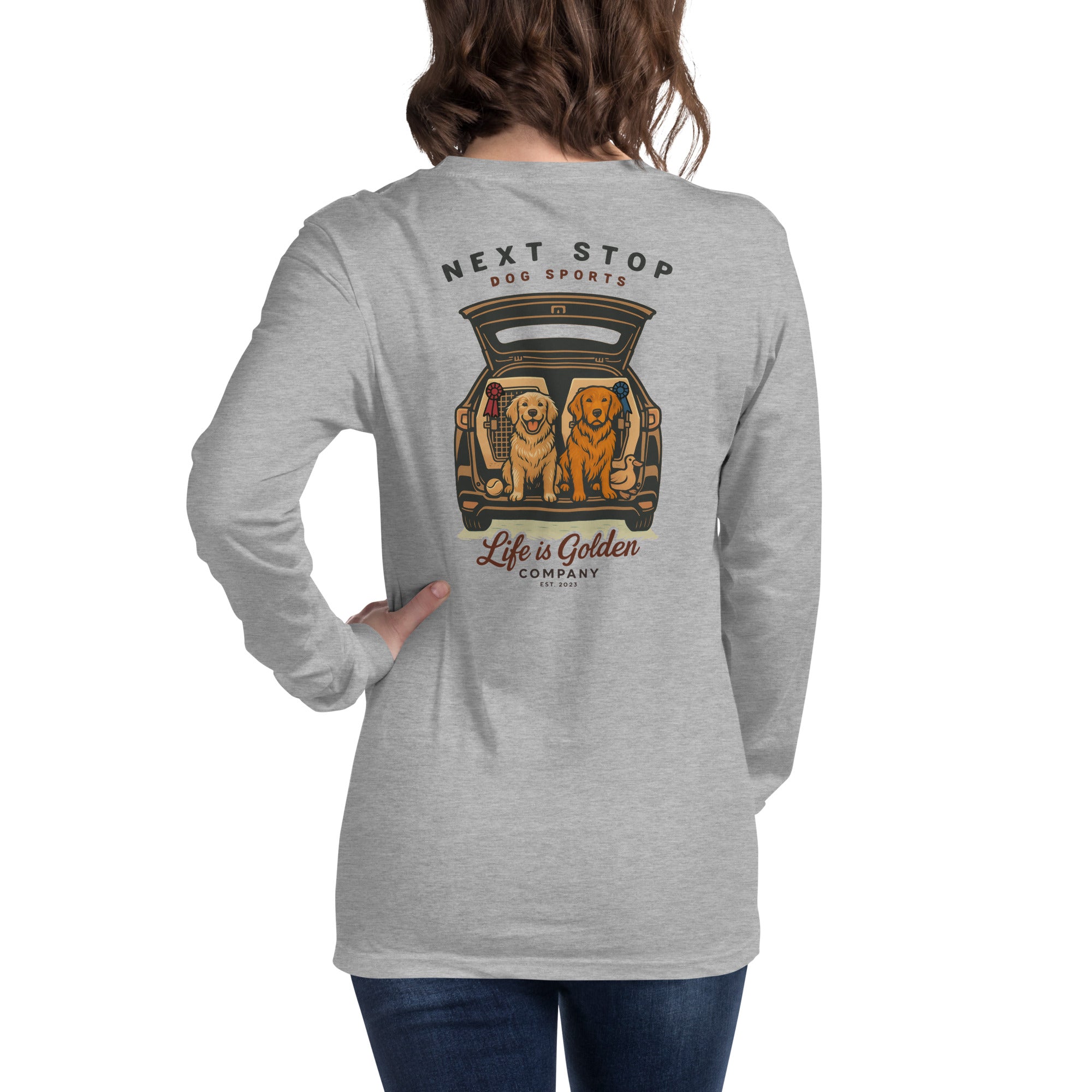 Next Stop: Victory Unisex Long Sleeve Tee