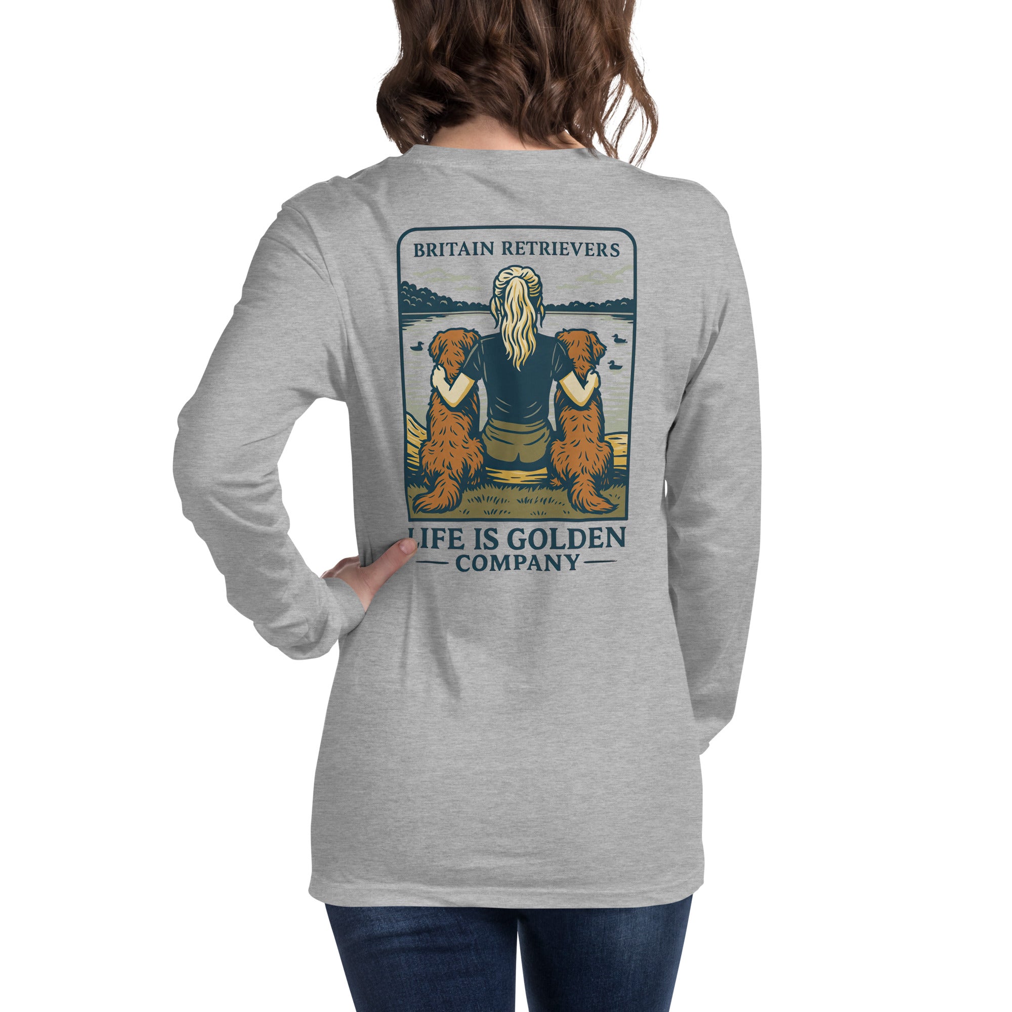 Lake Friends Unisex Long Sleeve Tee