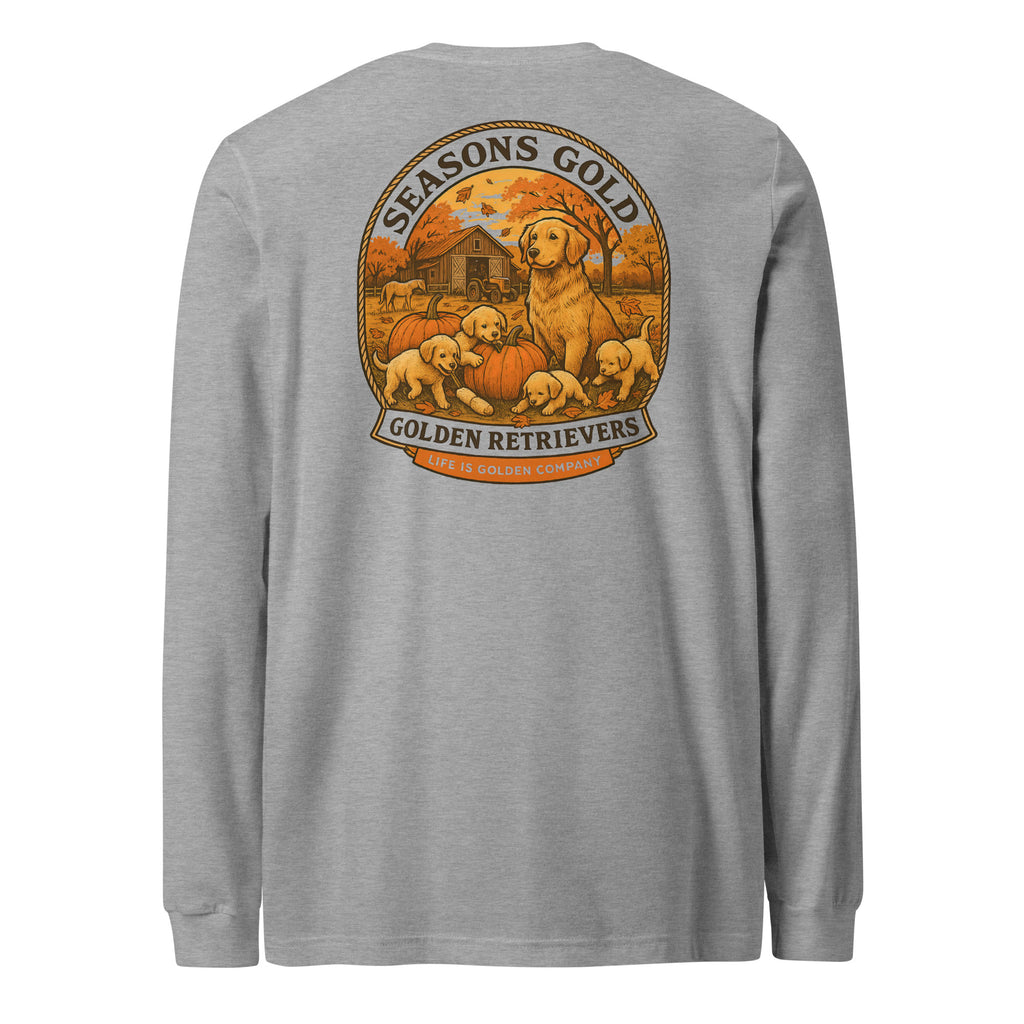 Seasons Gold Autumn Unisex Long Sleeve Tee