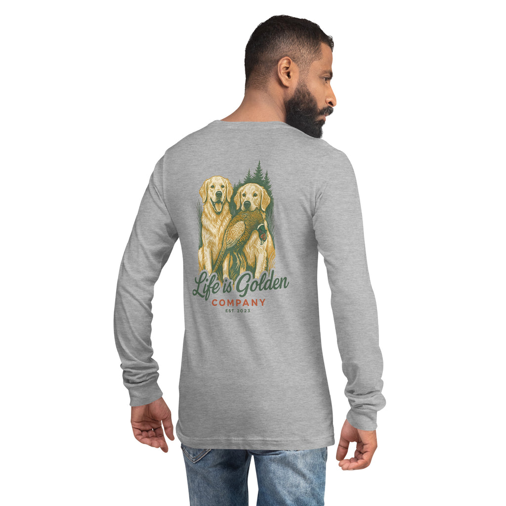 Pheasant Retrievers Unisex Long Sleeve Tee