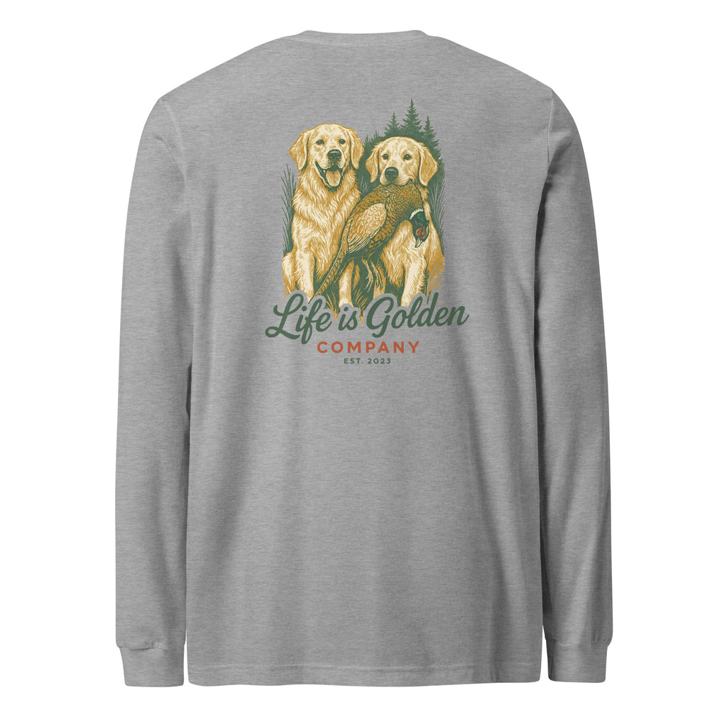 Pheasant Retrievers Unisex Long Sleeve Tee