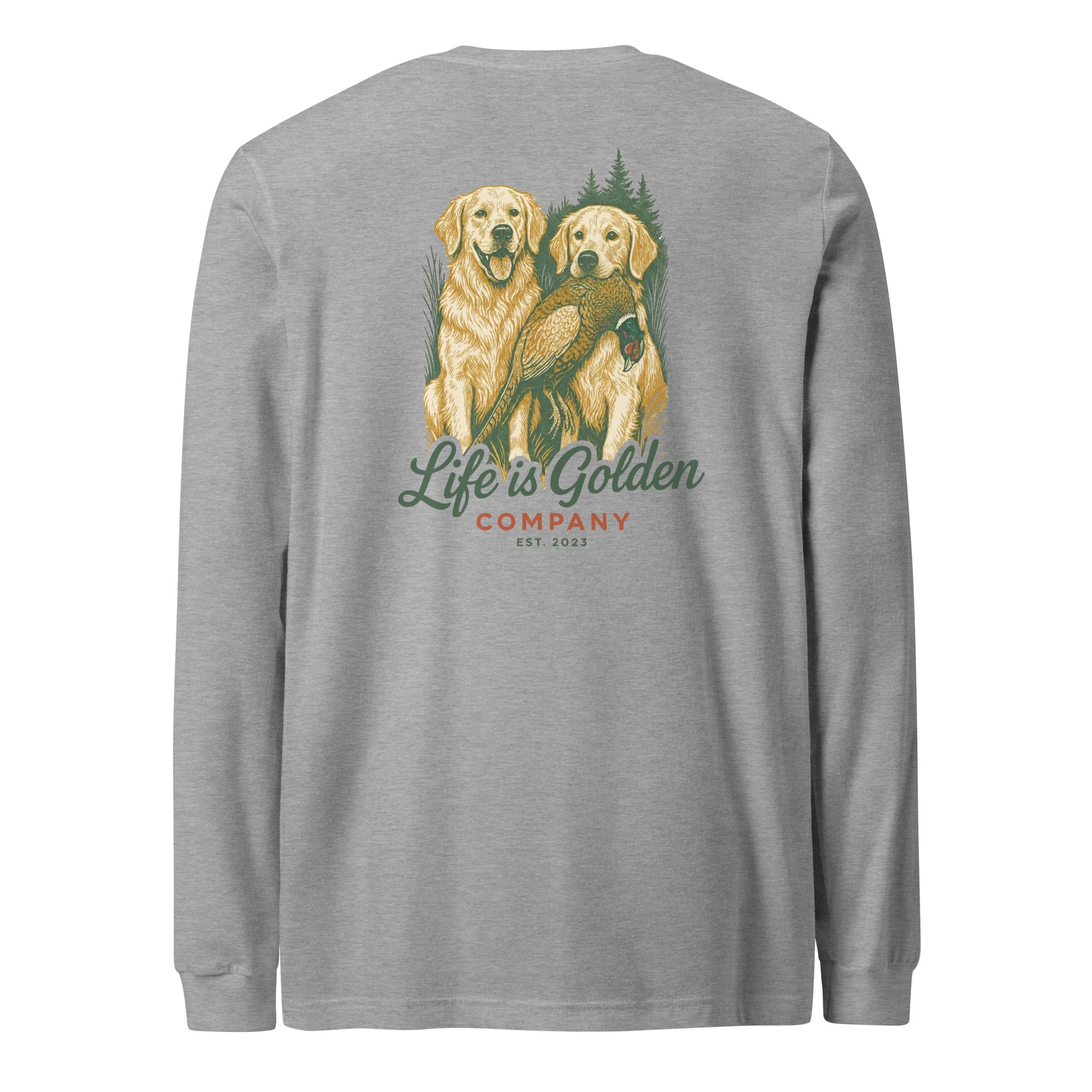 Pheasant Retrievers Unisex Long Sleeve Tee