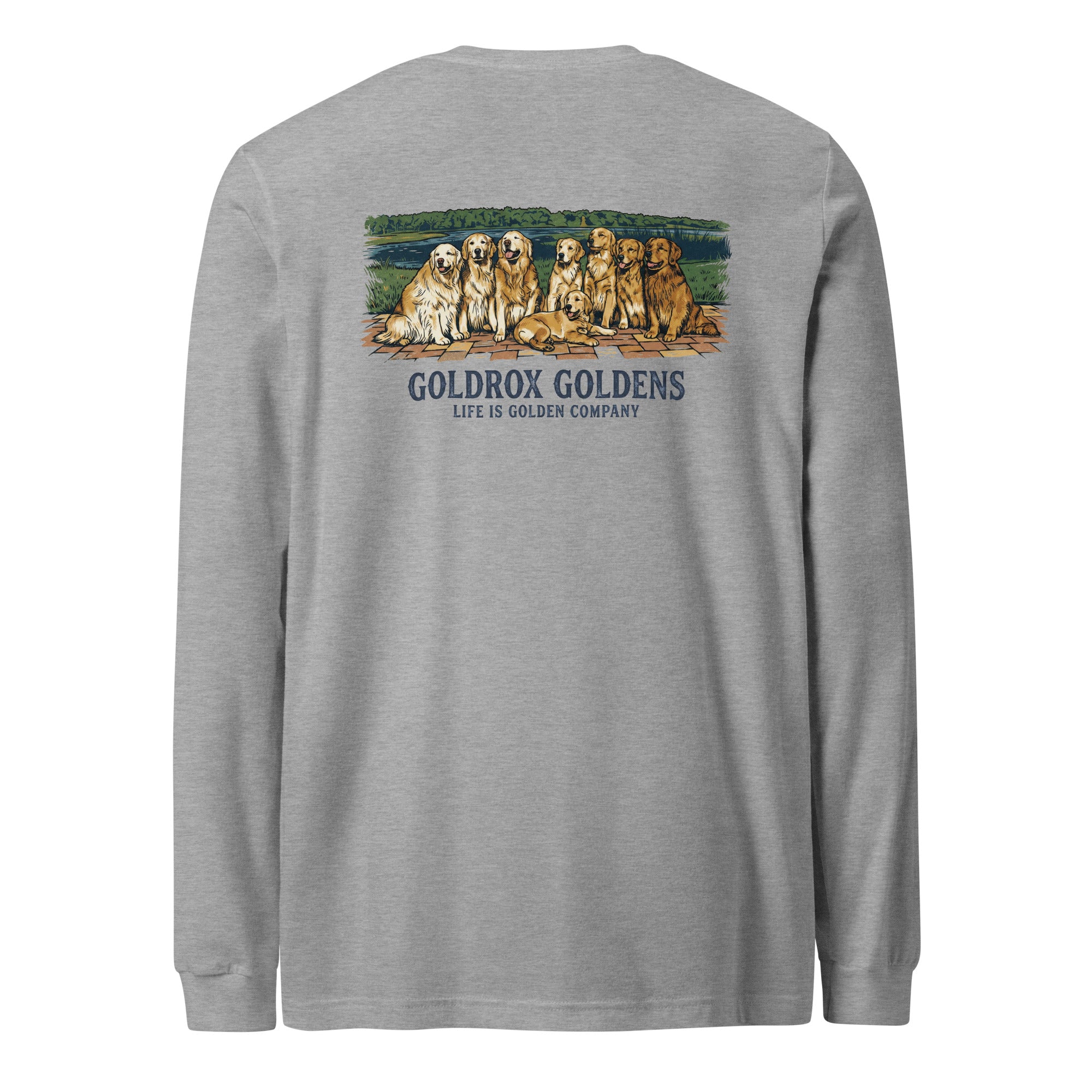 GoldRox - Shades Of Gold Unisex Long Sleeve Tee