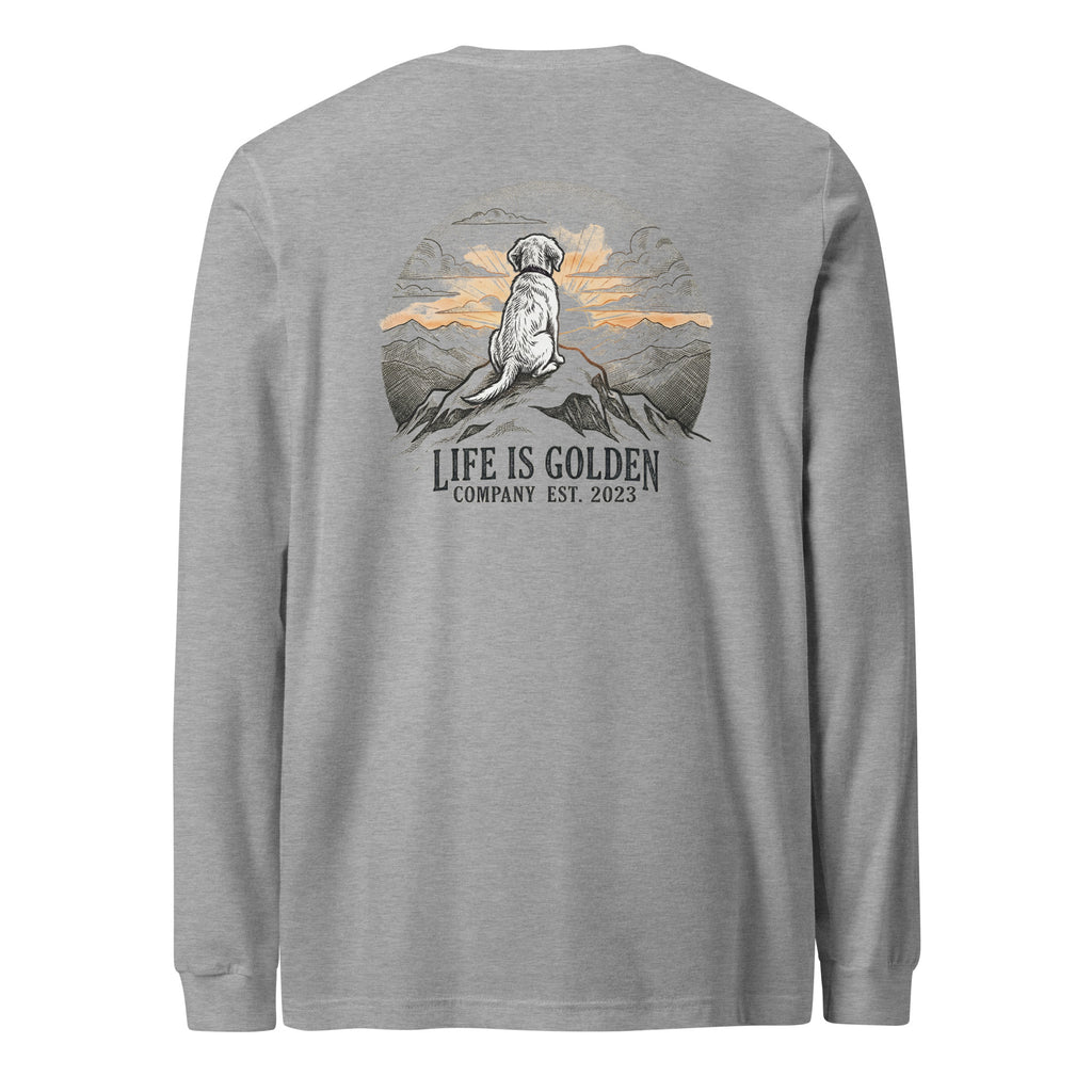 Mountain Sunset Unisex Long Sleeve Tee