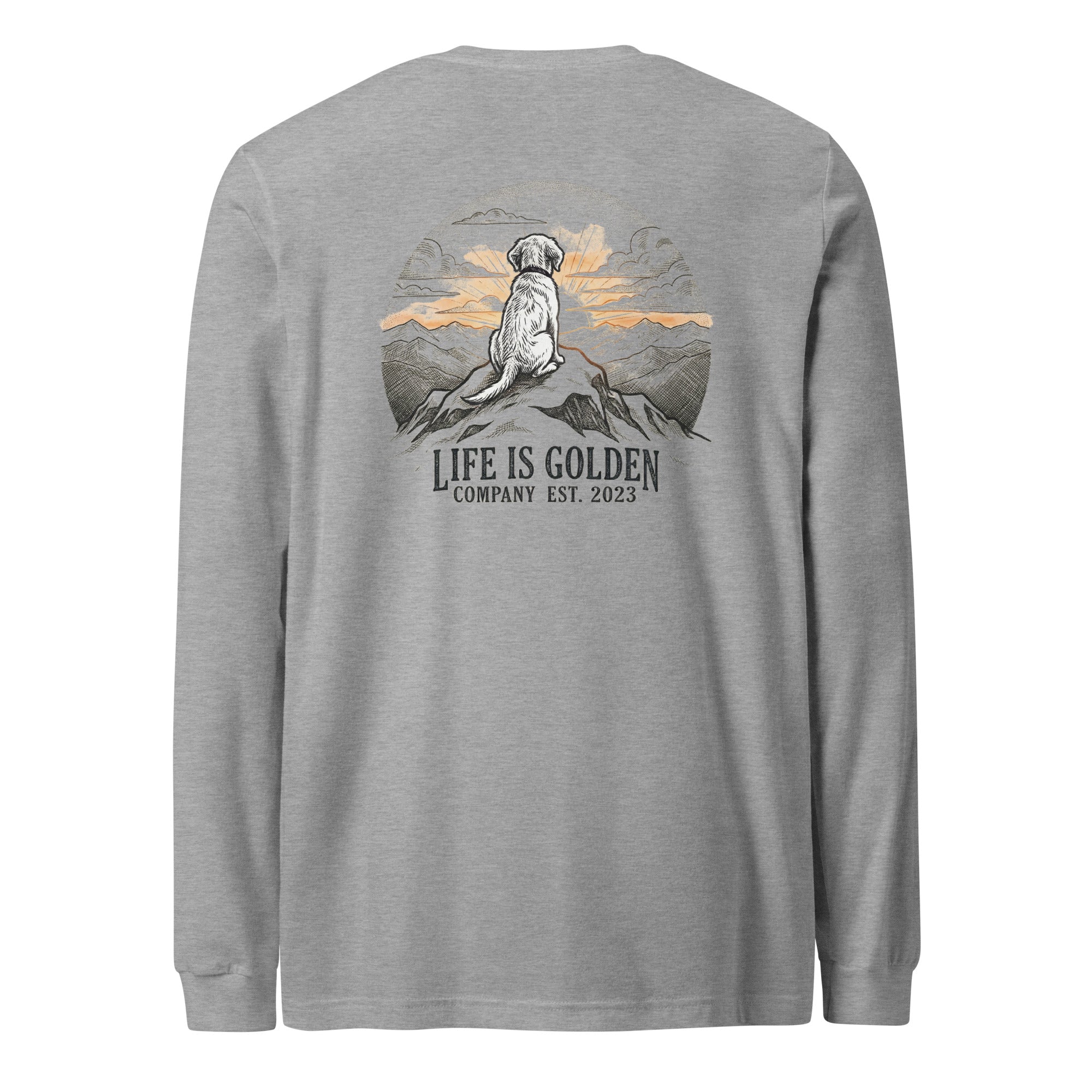 Mountain Sunset Unisex Long Sleeve Tee