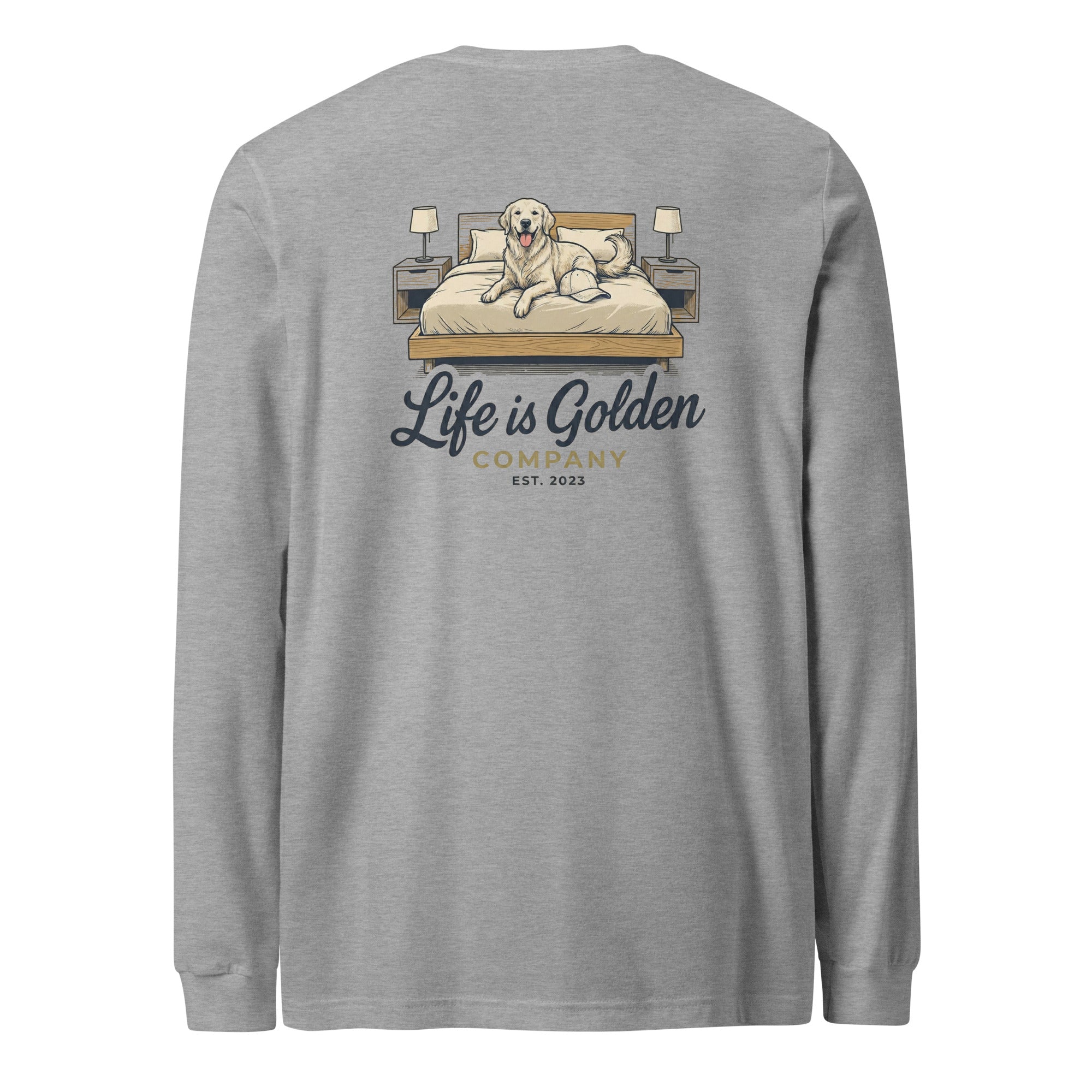 Stay Cozy, Stay Golden Unisex Long Sleeve Tee