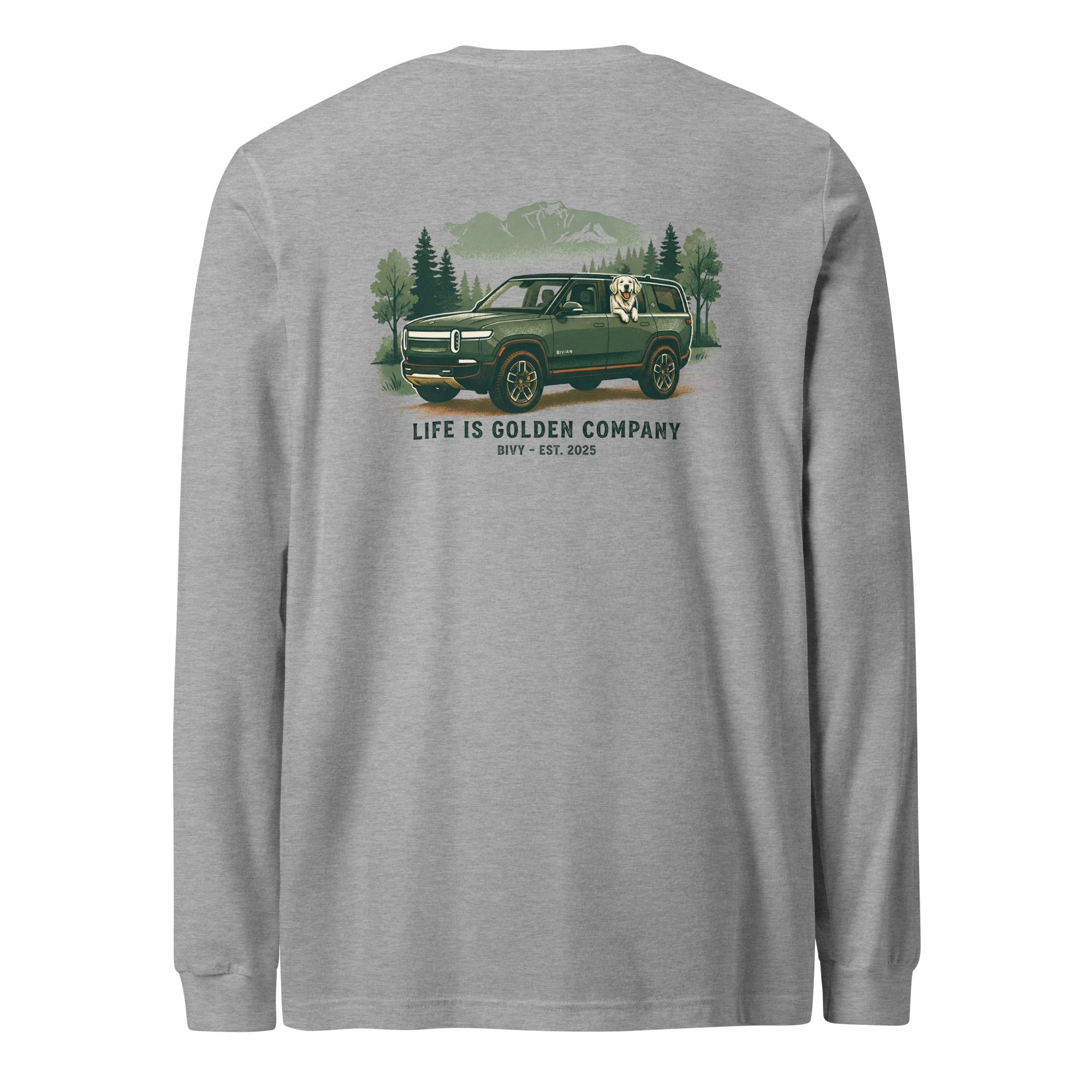 The Bivian Unisex Long Sleeve Tee
