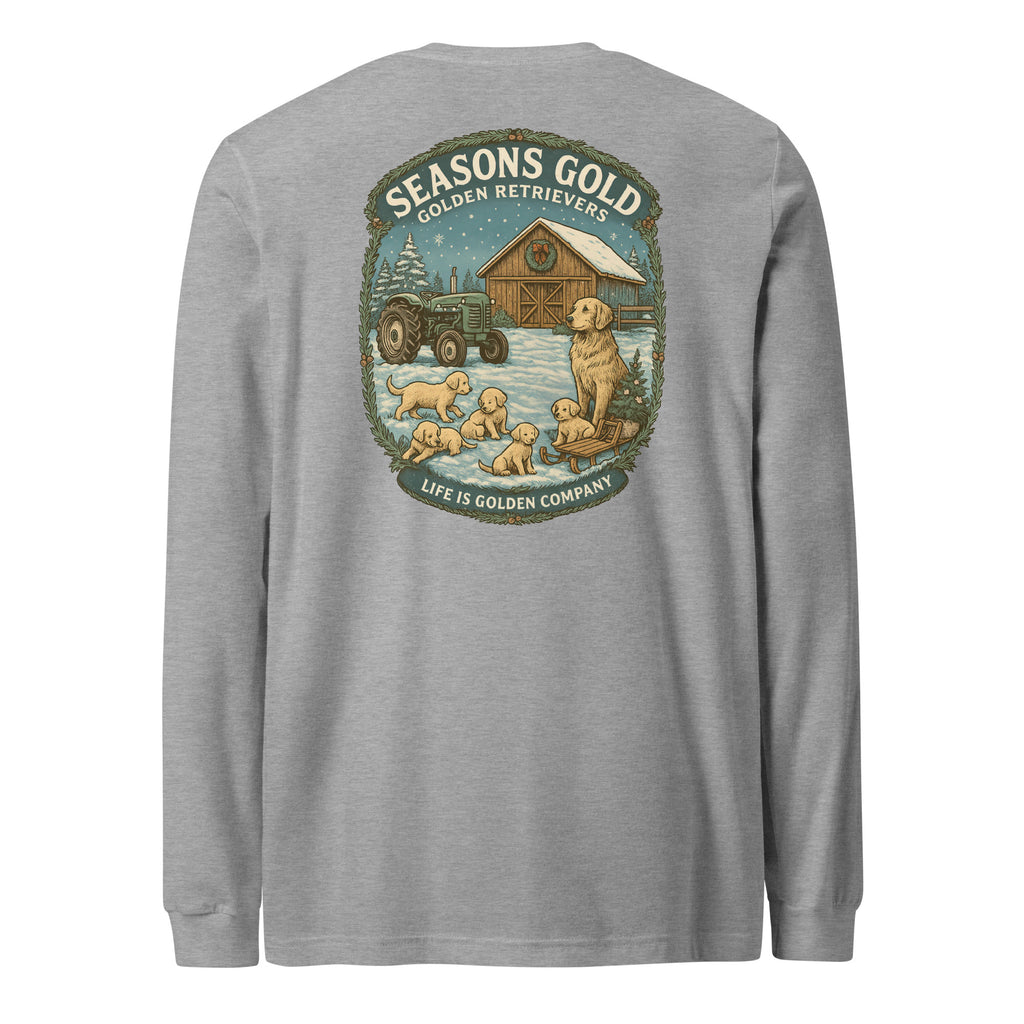 Seasons Gold Winter Unisex Long Sleeve Tee