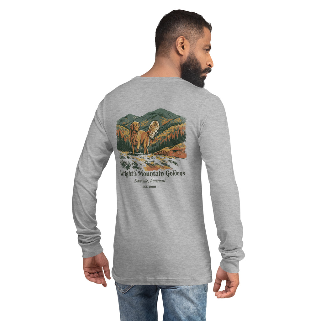 Wright's Mountain Goldens Unisex Long Sleeve Tee