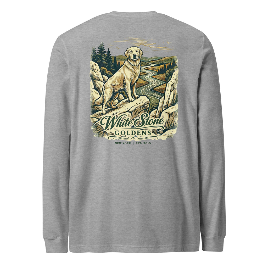 White Stone Goldens Unisex Long Sleeve Tee