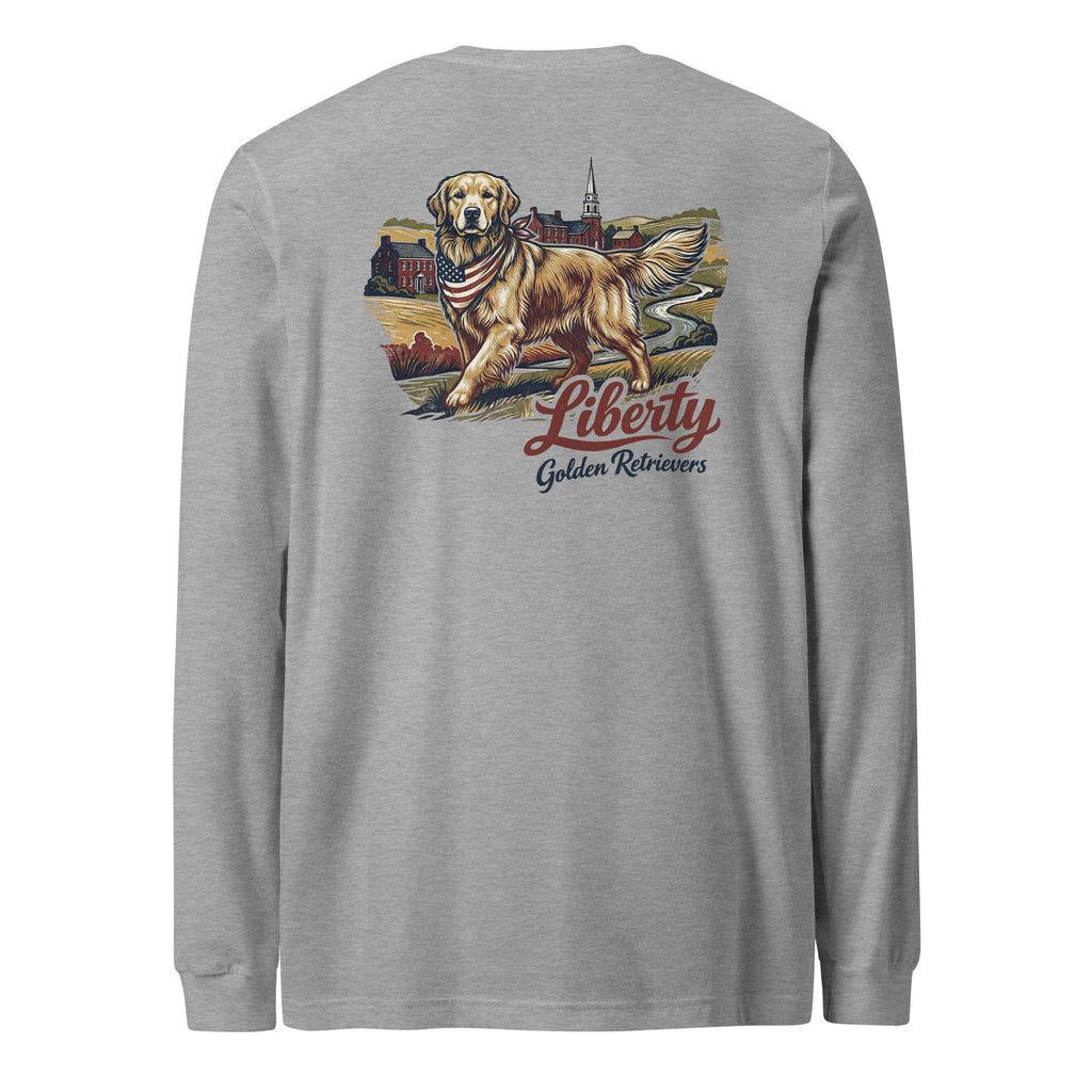 Liberty Golden Retrievers Unisex Long Sleeve Tee