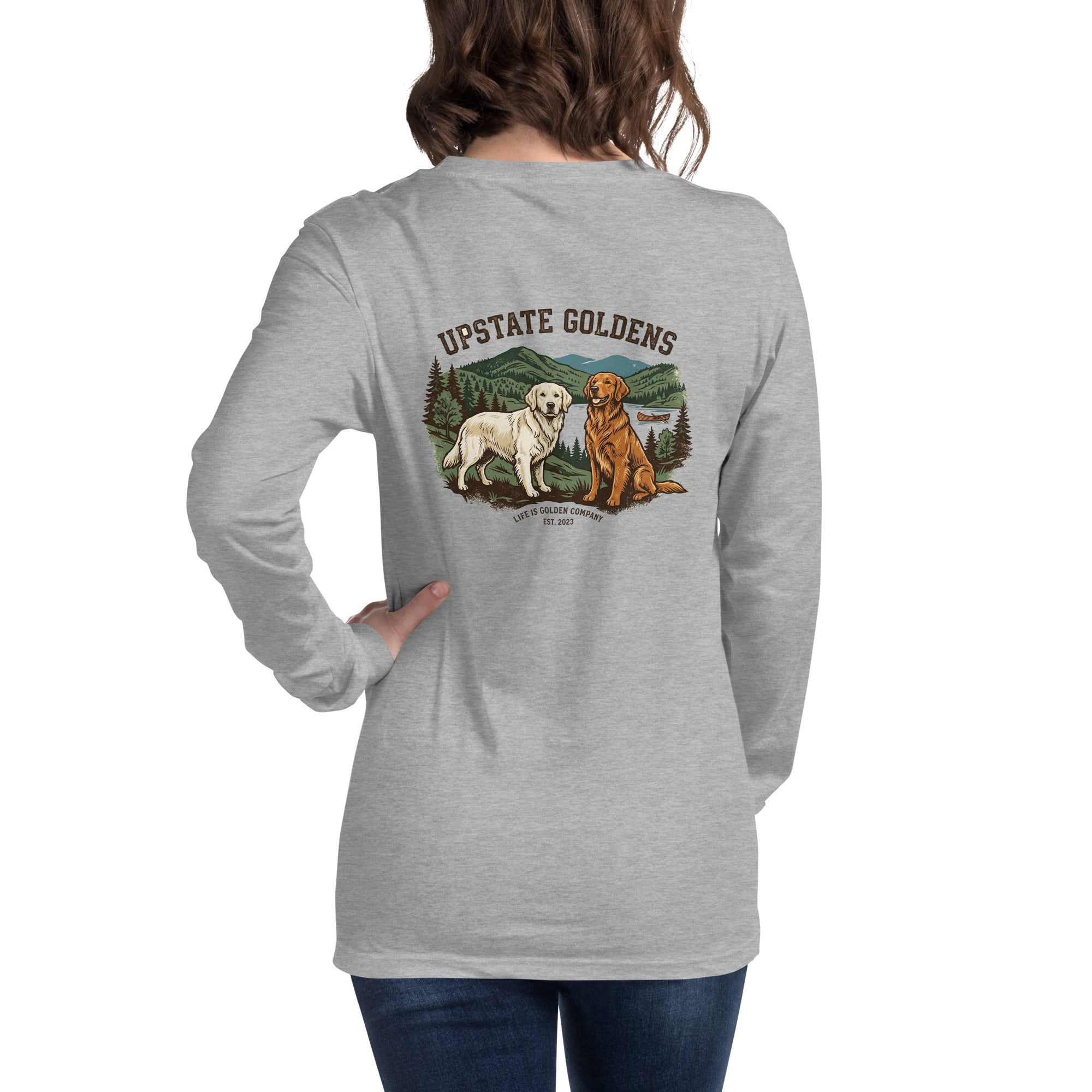 Upstate Goldens Unisex Long Sleeve Tee