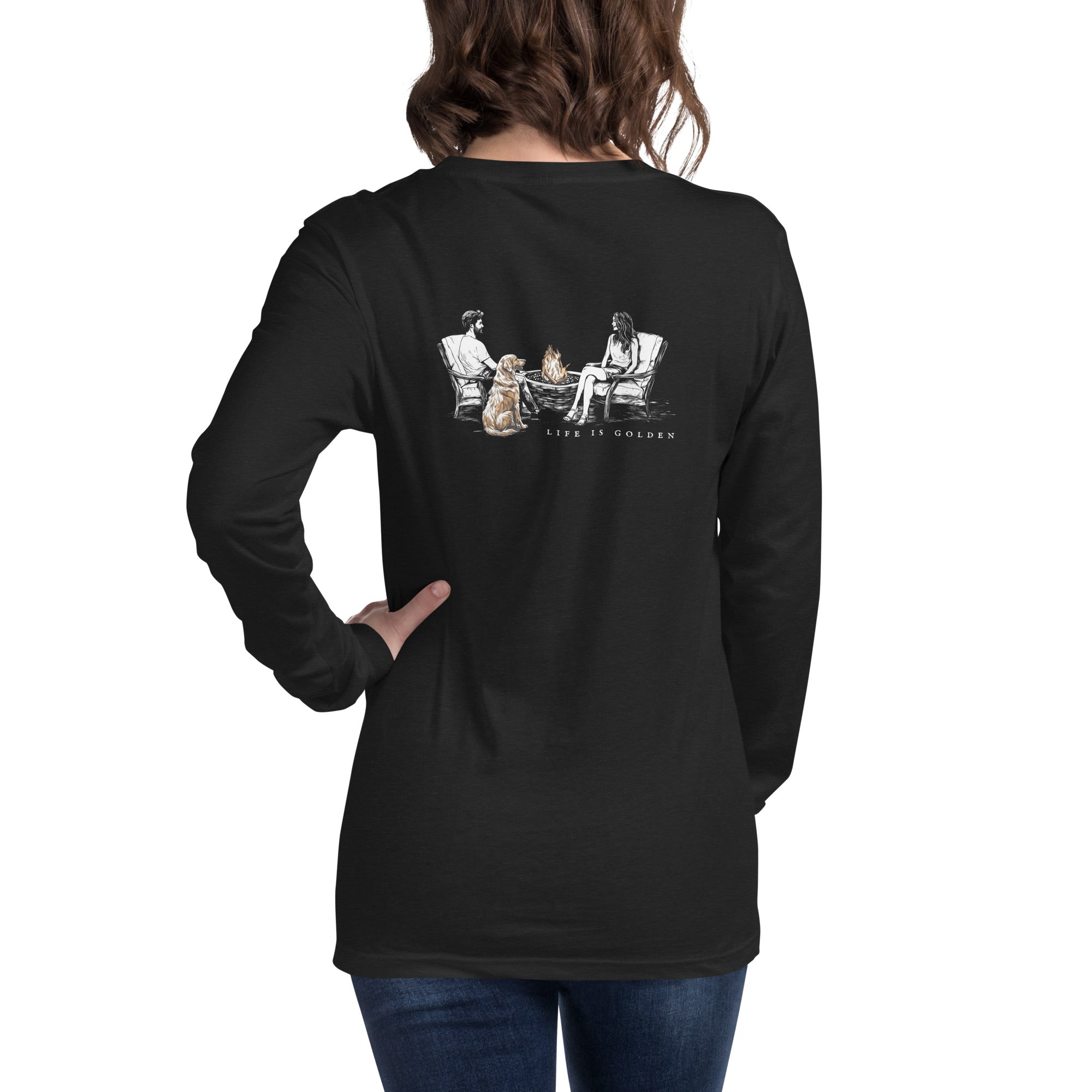 Golden Firepit Long Sleeve