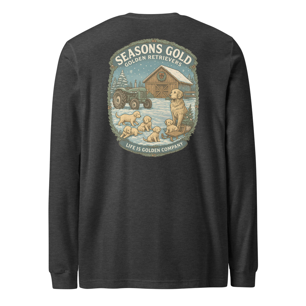 Seasons Gold Winter Unisex Long Sleeve Tee