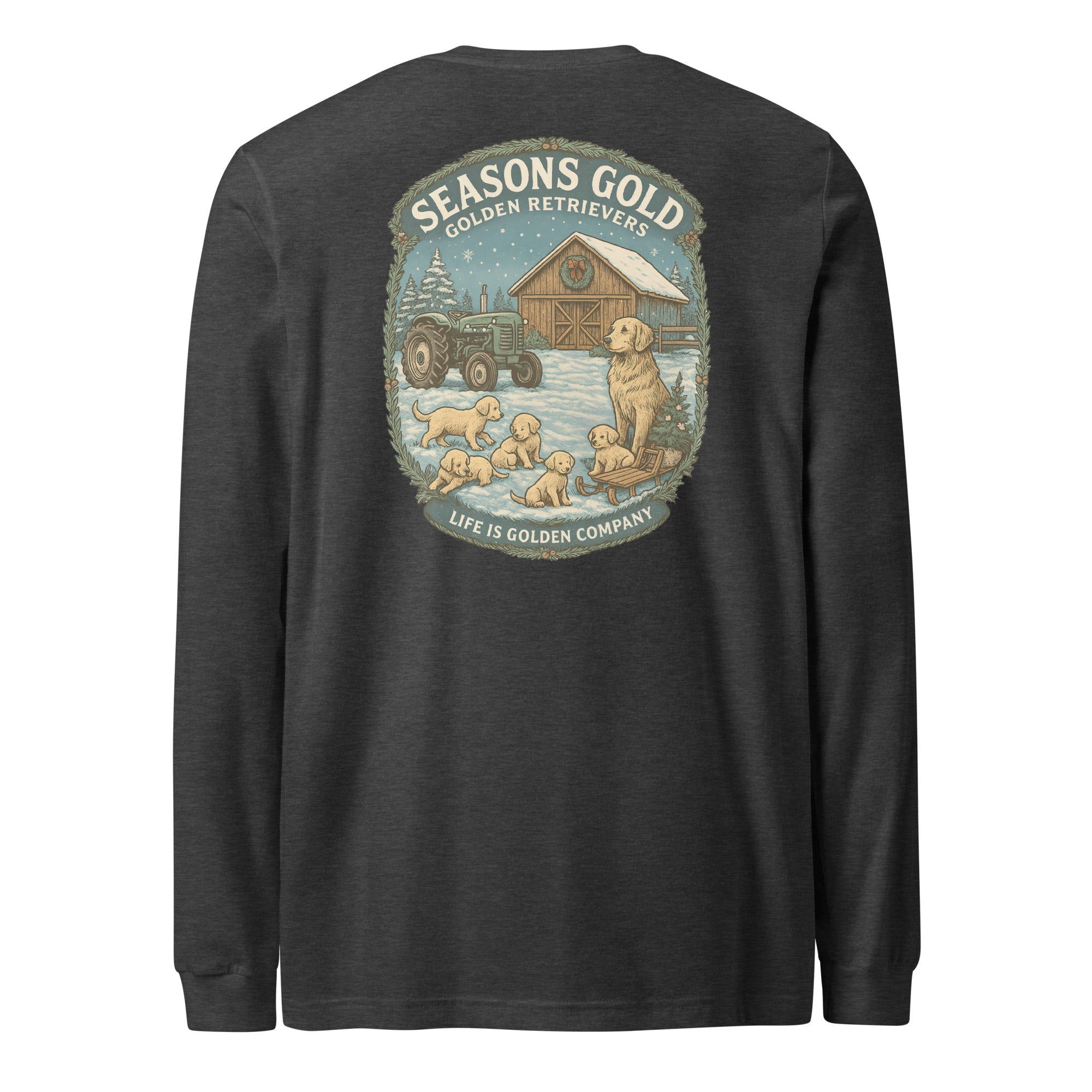 Seasons Gold Winter Unisex Long Sleeve Tee