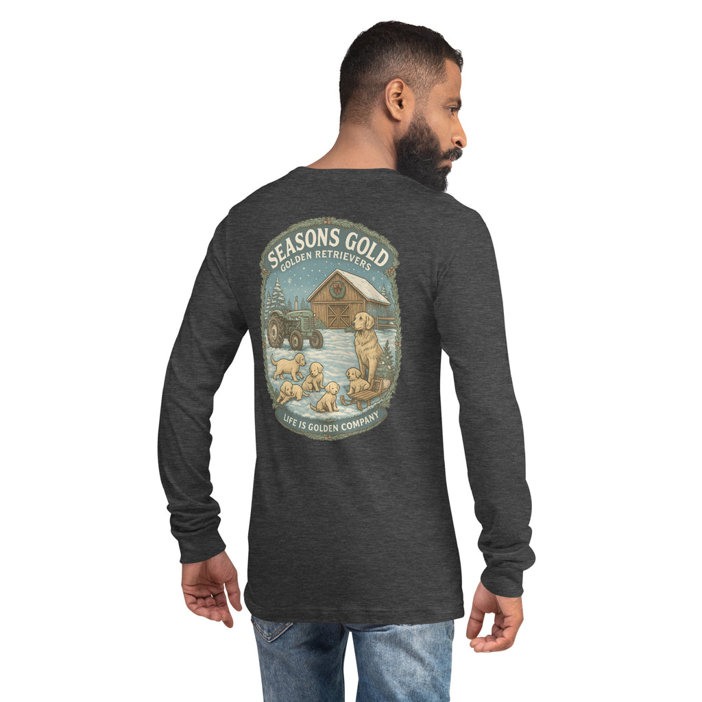 Seasons Gold Winter Unisex Long Sleeve Tee