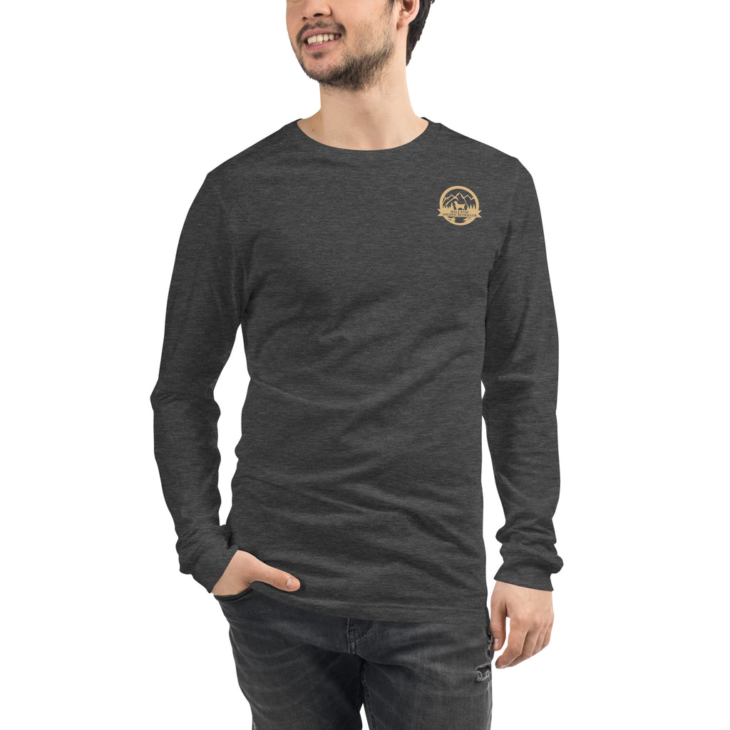 Hilltop Golden Retriever Unisex Long Sleeve Tee