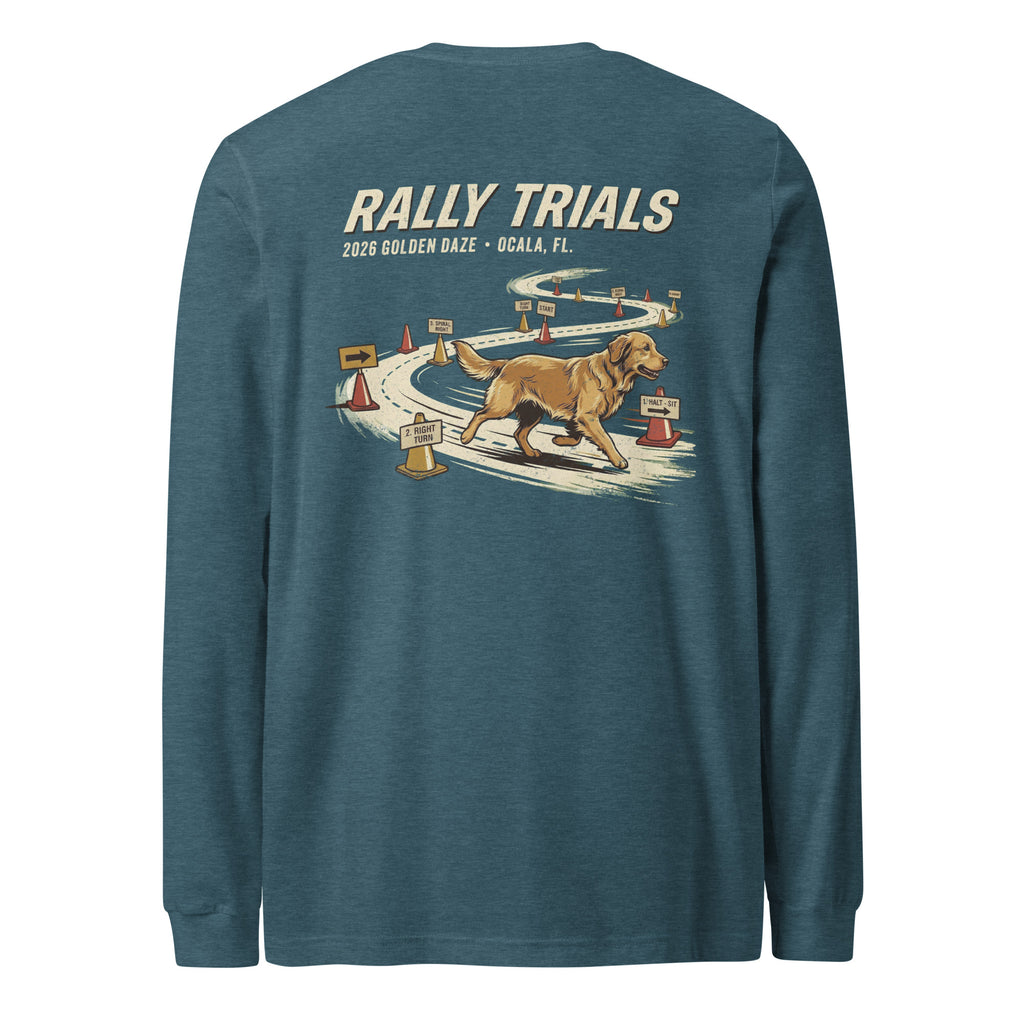 Golden Daze Rally Trials Unisex Long Sleeve Tee