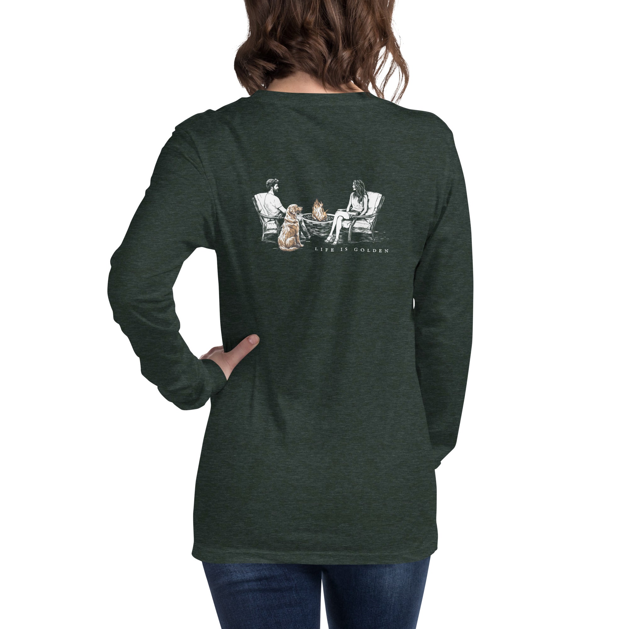 Golden Firepit Long Sleeve